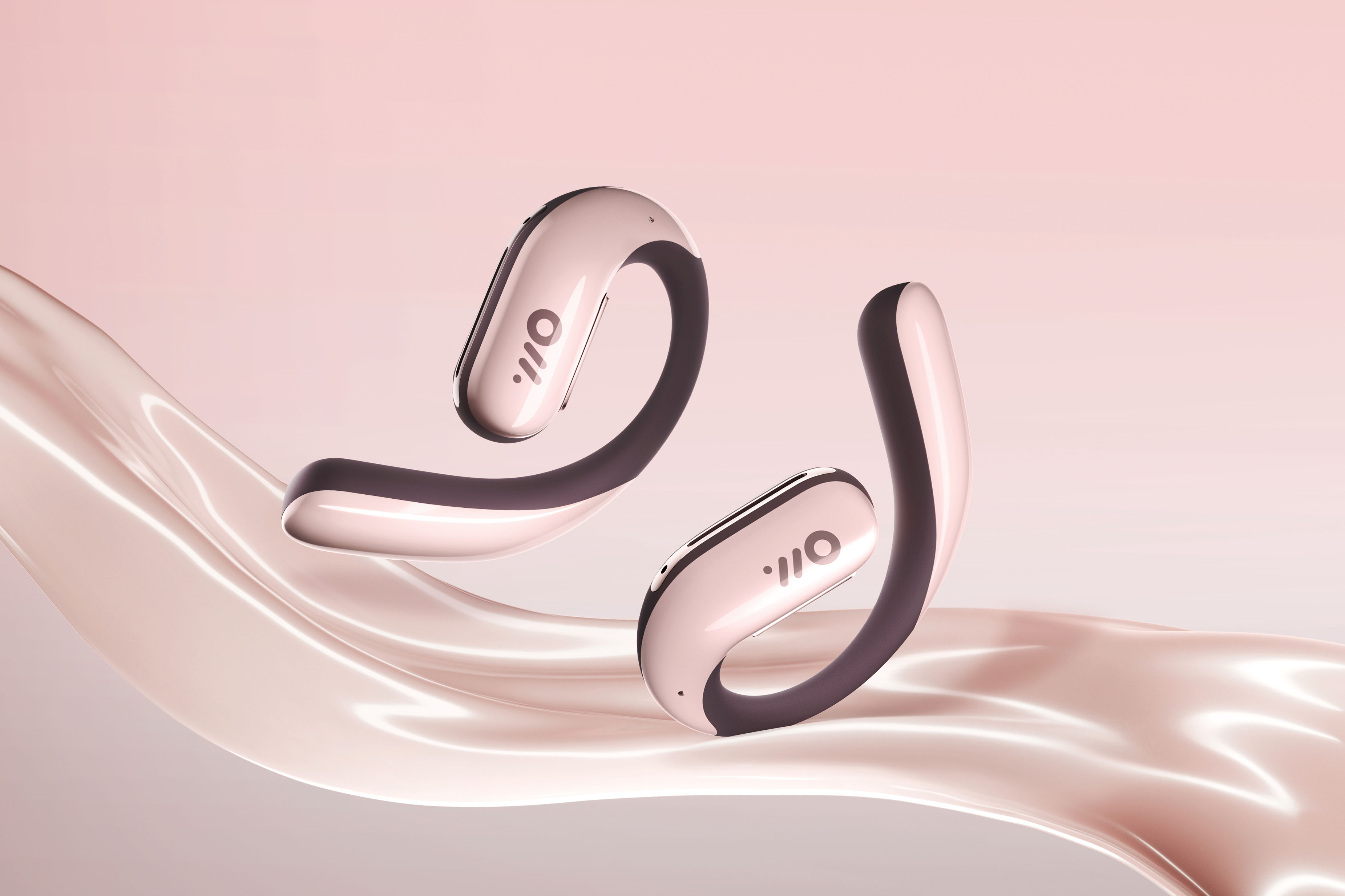 Degree design，product design，headset，3c，electronic product，ows，Open Bluetooth Headset，