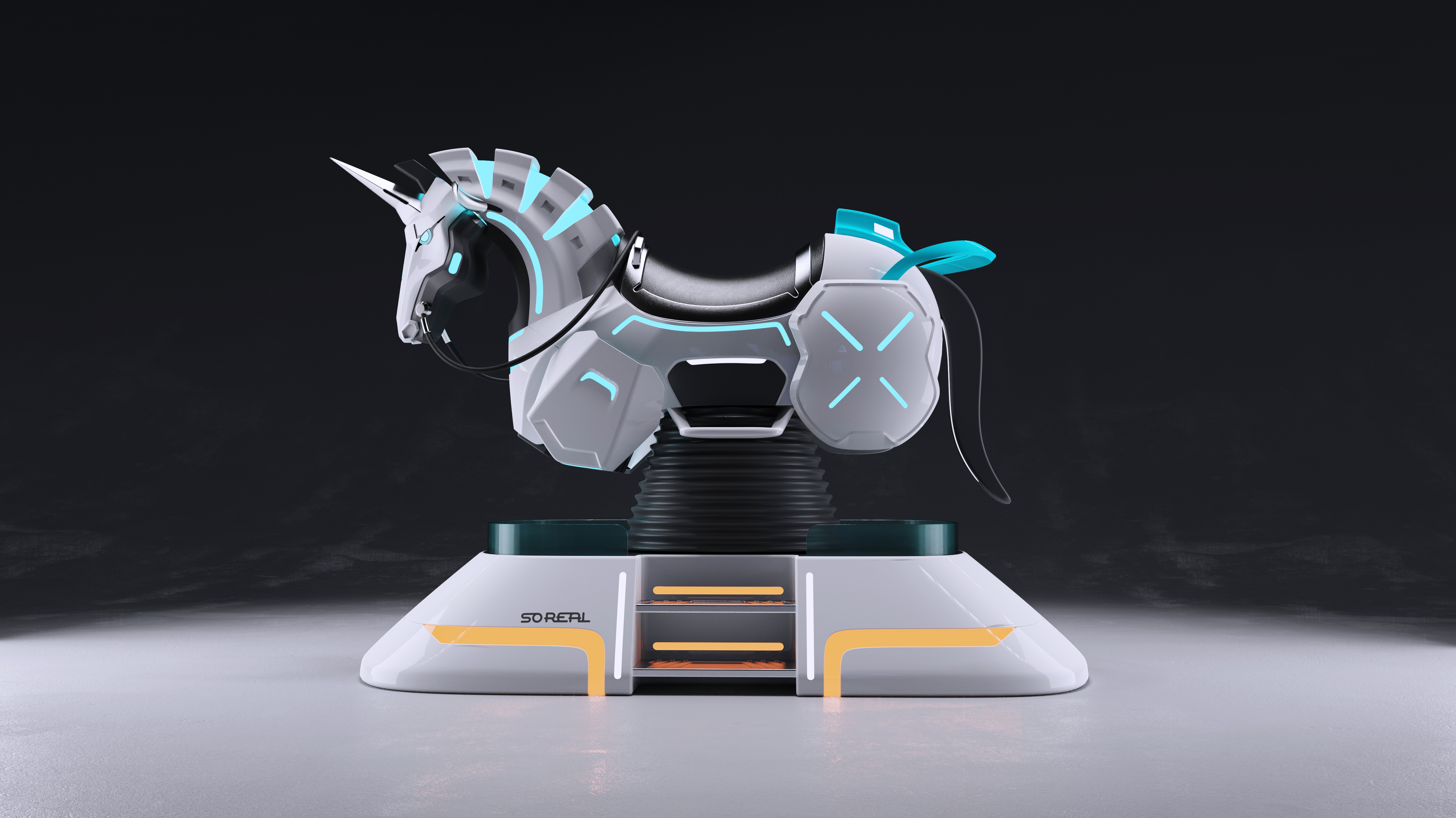 Horse Riding Simulator，industrial design，vr，Head-mounted equipment，simulator，