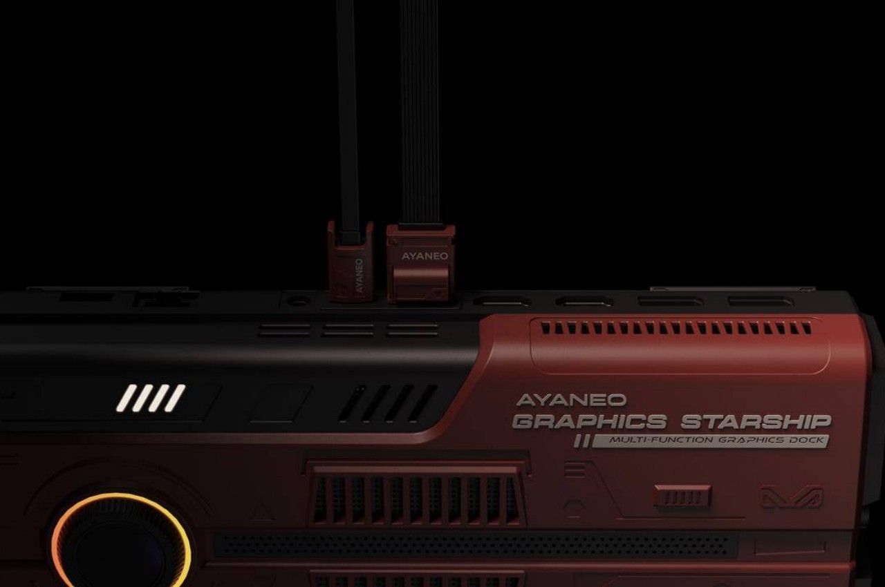 Retro Design ，Graphics Dock，portable computer ，Graphics card docking station，