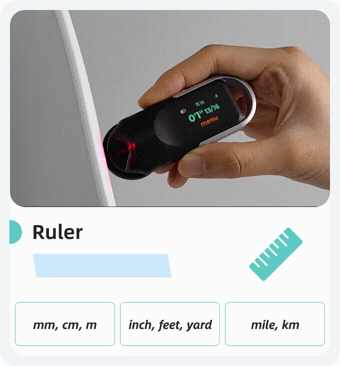 Digital measurement tools，Accurate measurement，Portable design，