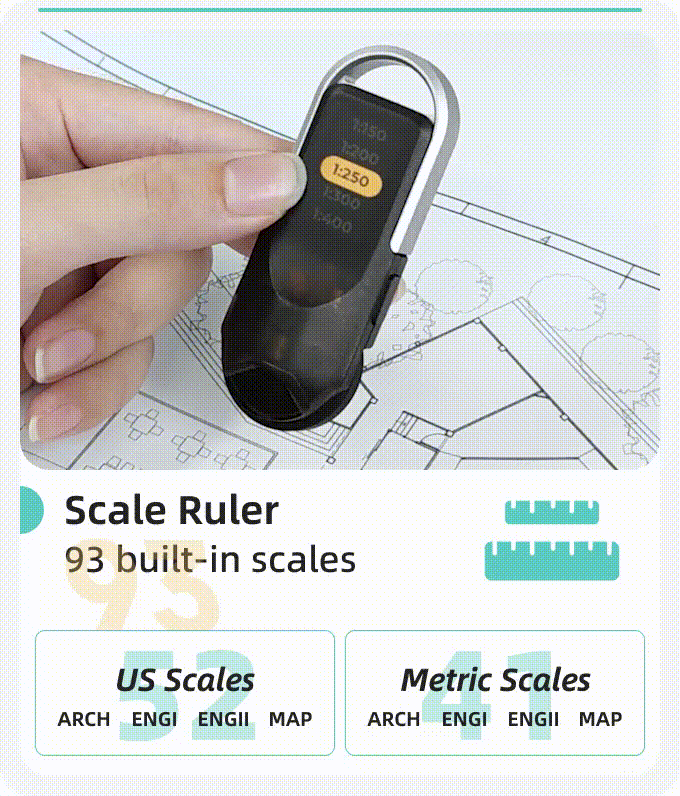 Digital measurement tools，Accurate measurement，Portable design，