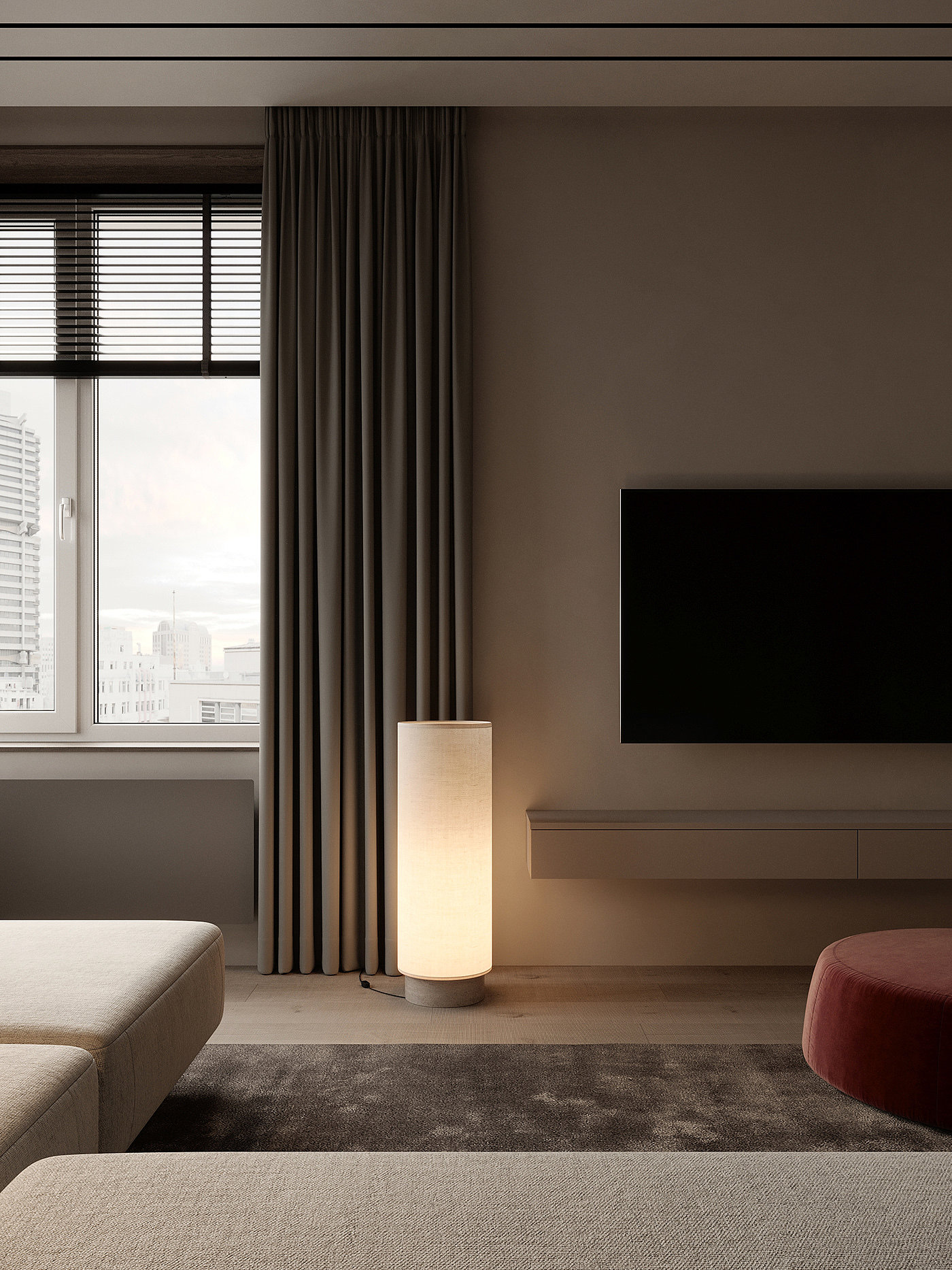 AIVA，apartment，Krasnoyarsk，bedroom，kitchen and toilet，