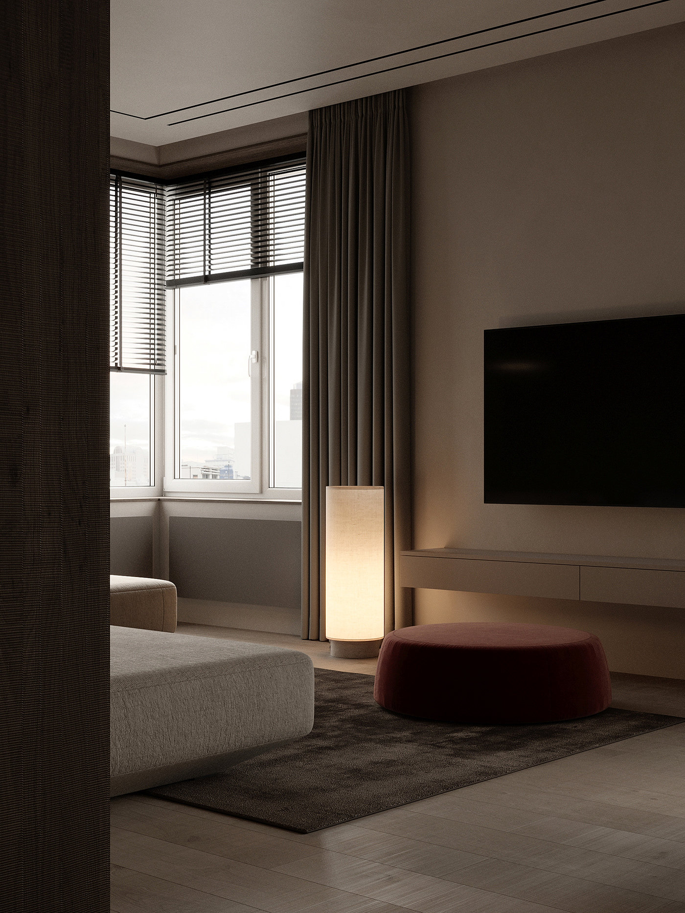 AIVA，apartment，Krasnoyarsk，bedroom，kitchen and toilet，