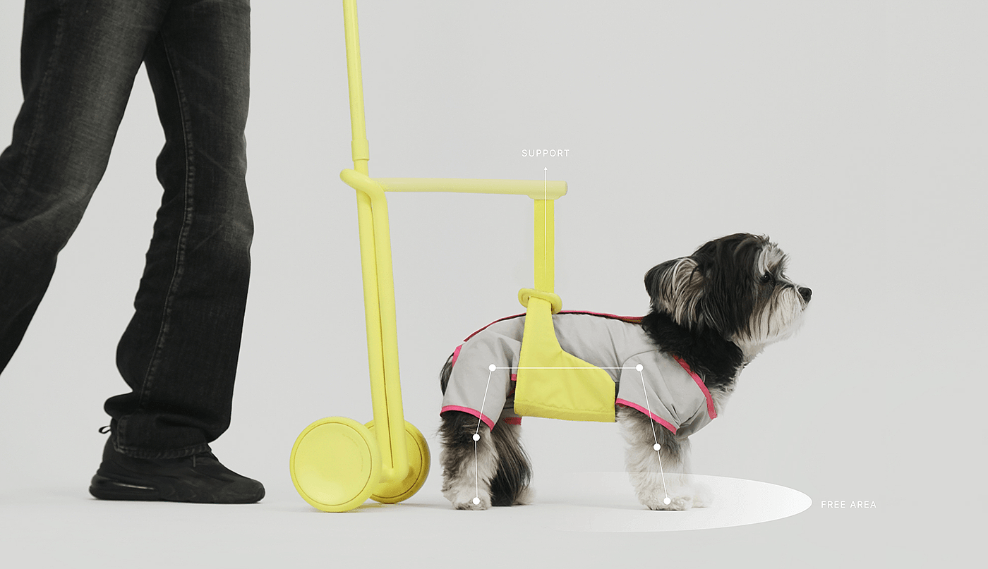 industrial design, rendering, pets, care, rescue,，