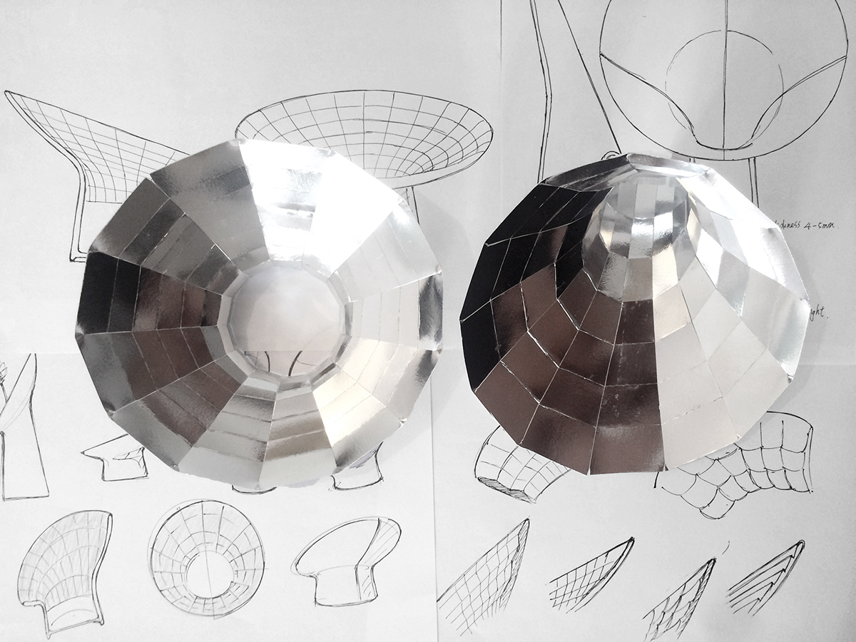 BLOSSOM VASE，vase，Reflection effect，