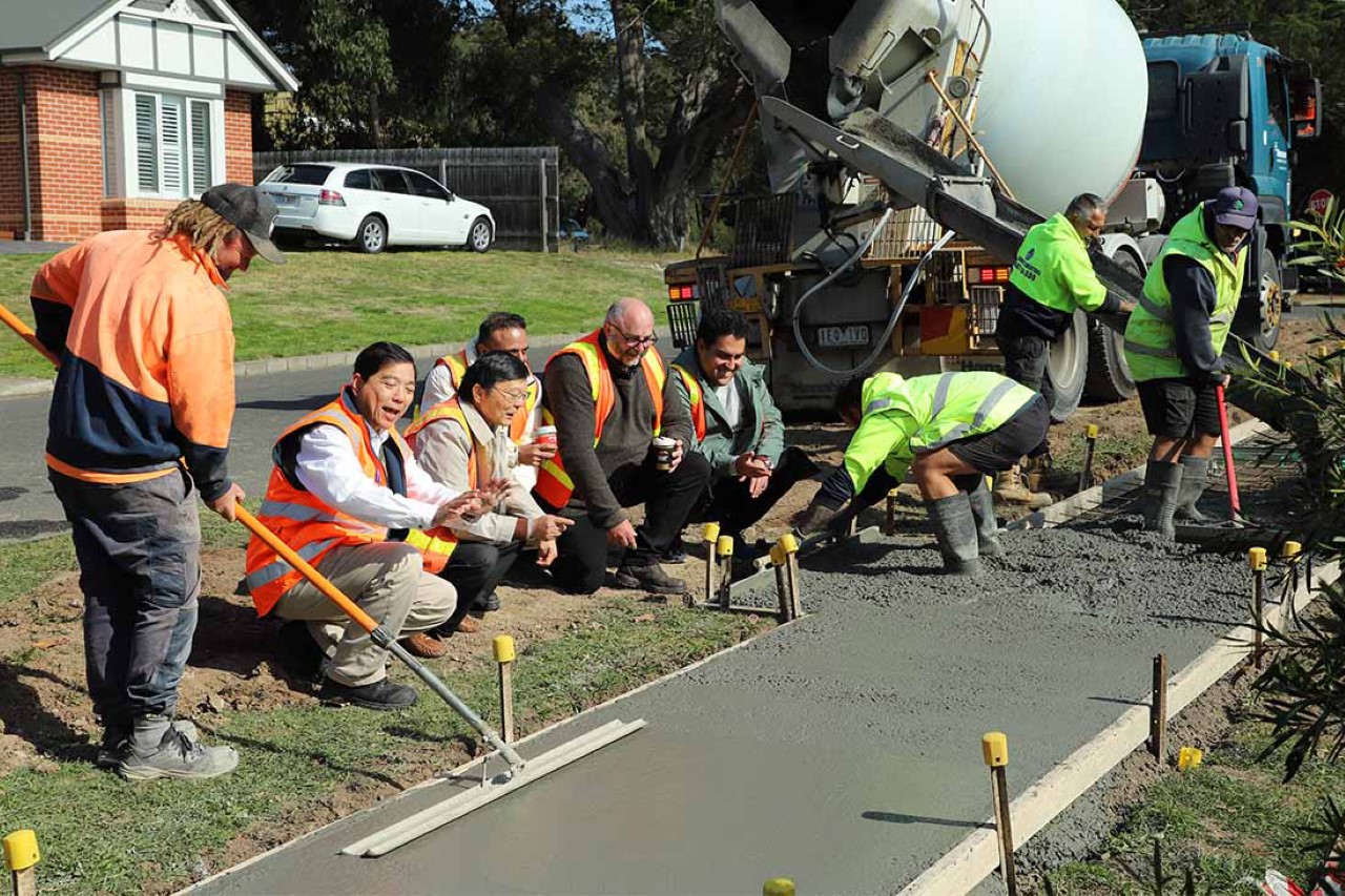 new concrete，Coffee concrete，Coffee grounds，building material，