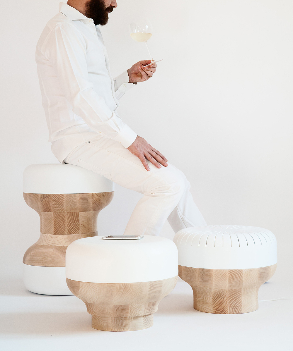Twist，furniture design ，chair，Flowerpot，Table，tea table，Modular furniture，multi-function，