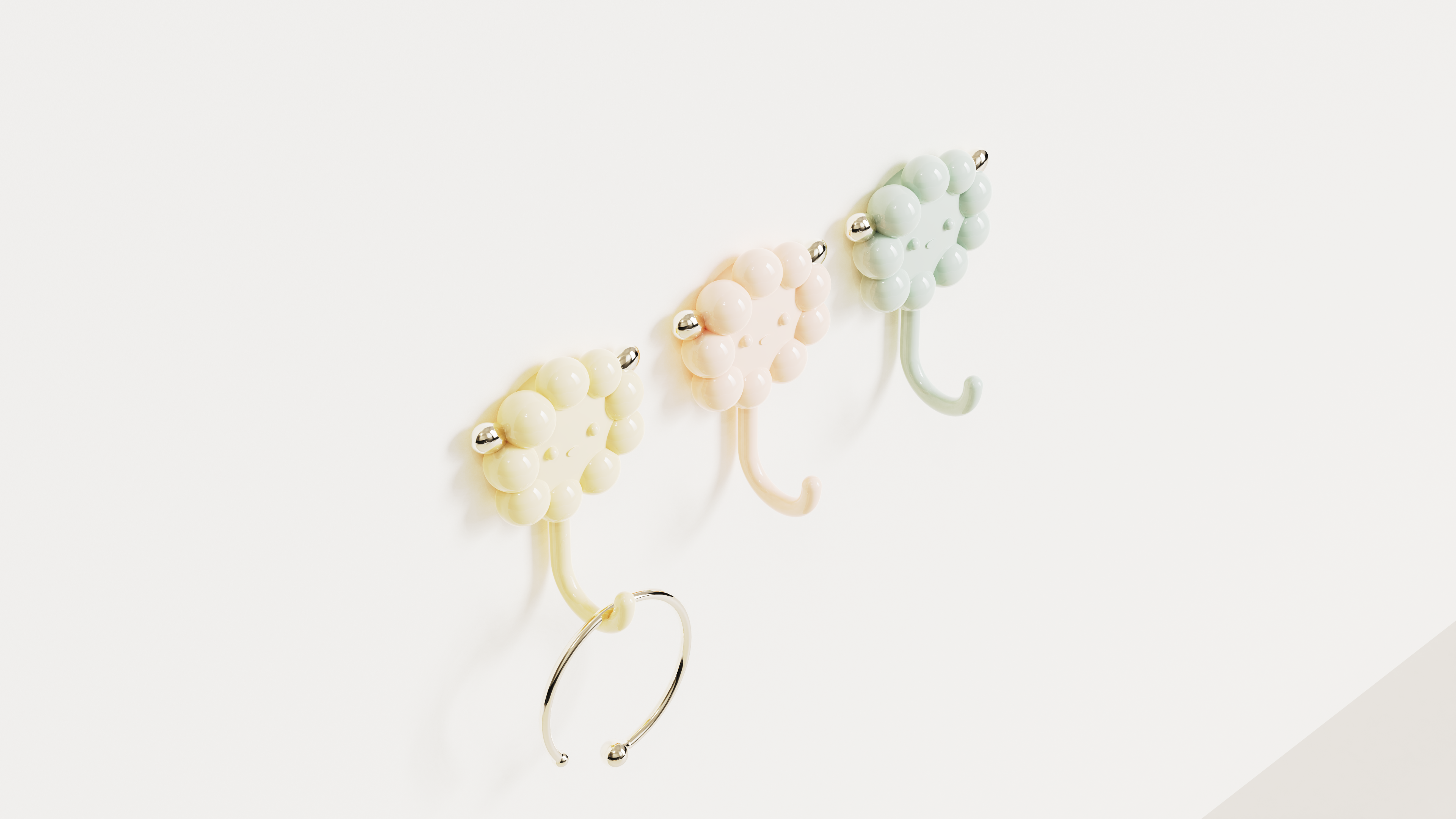 Cute hook，Alpaca，Daily Necessities，bionics，Wall hanging，