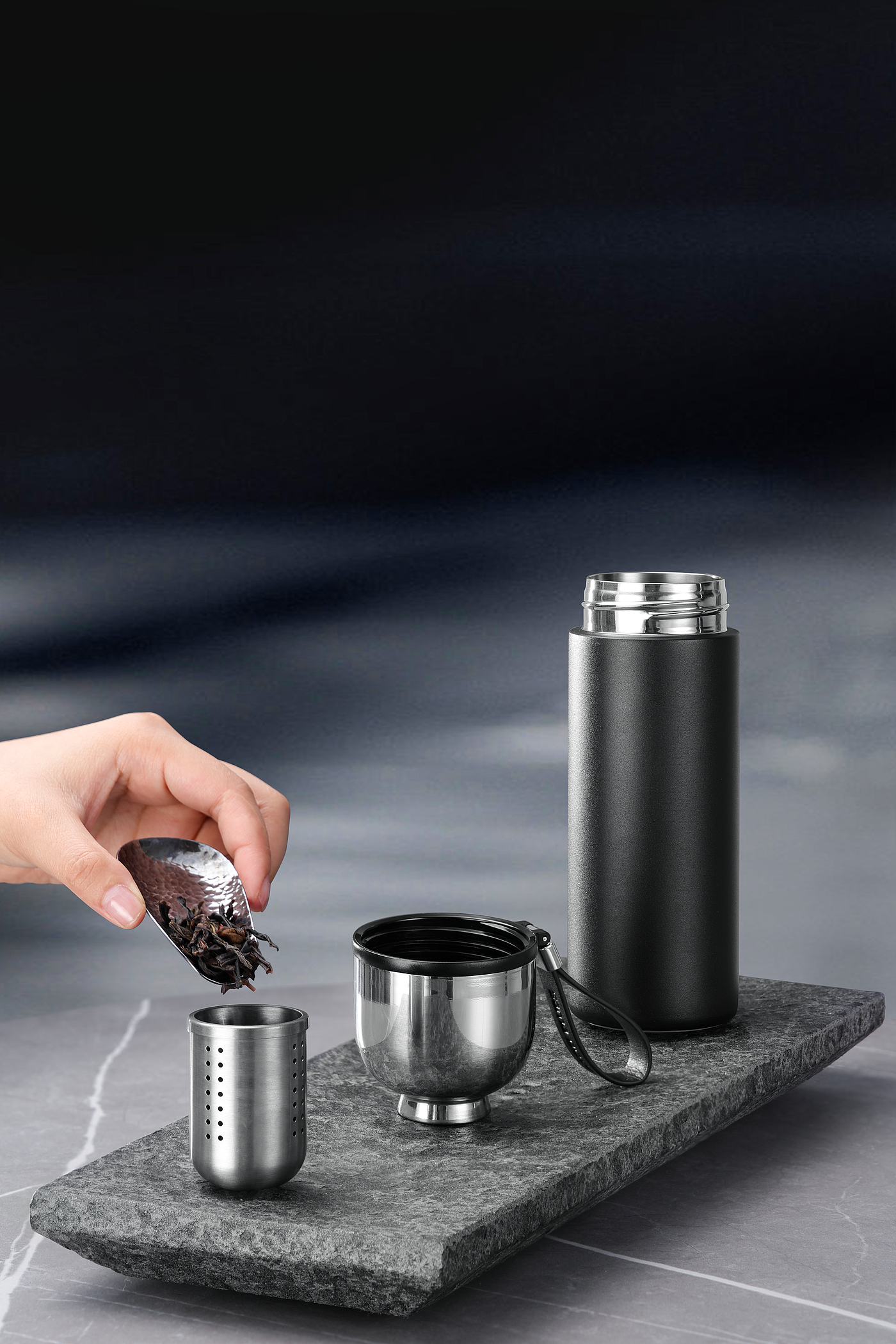 vacuum cup，braised tea，Tea separation，Design，Make tea，