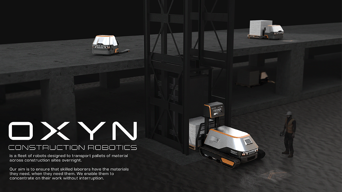 OXYN，Transport robot，artificial intelligence，Digital，