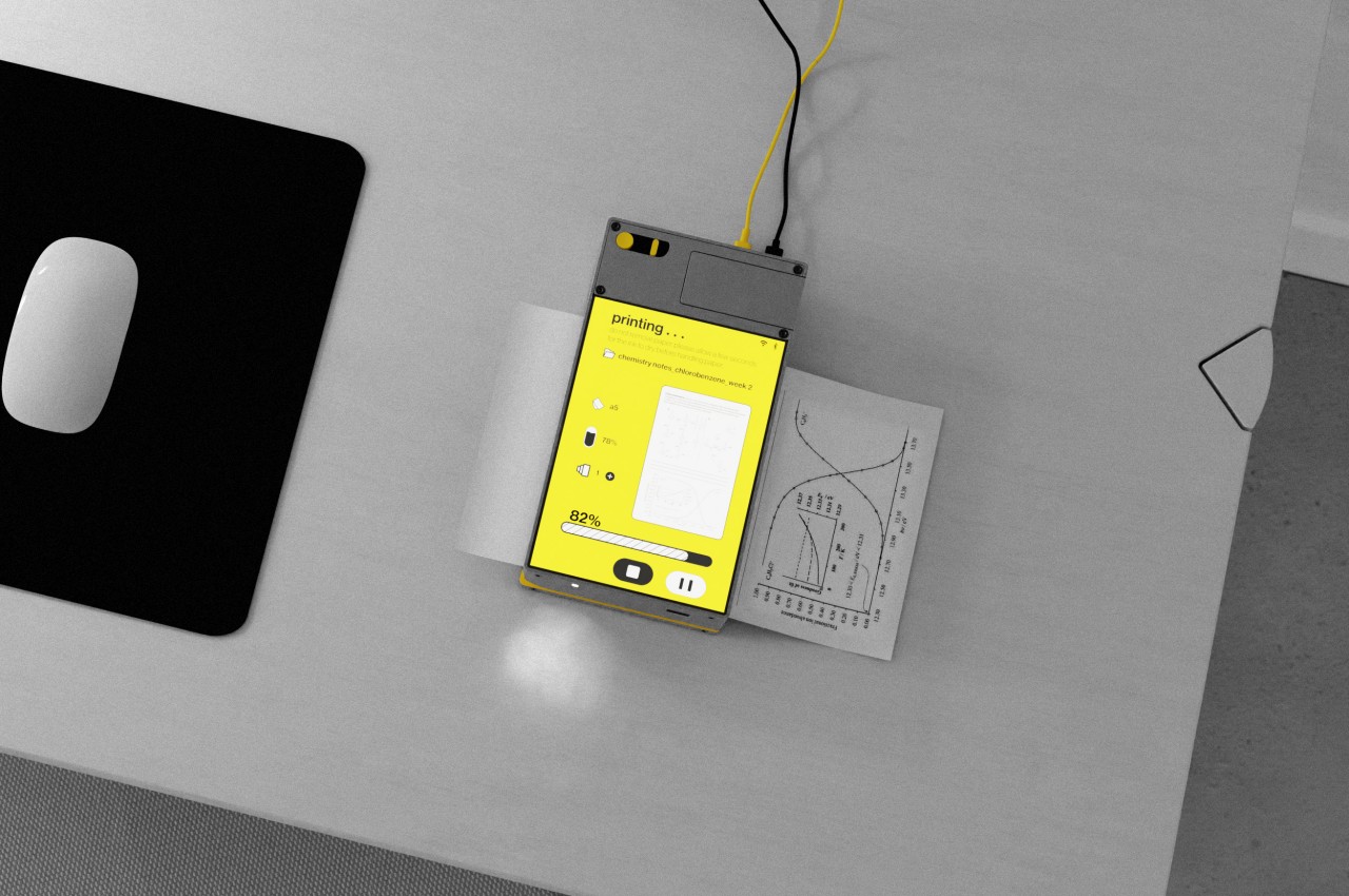 Scribe，conceptual design，printer，Scanner，