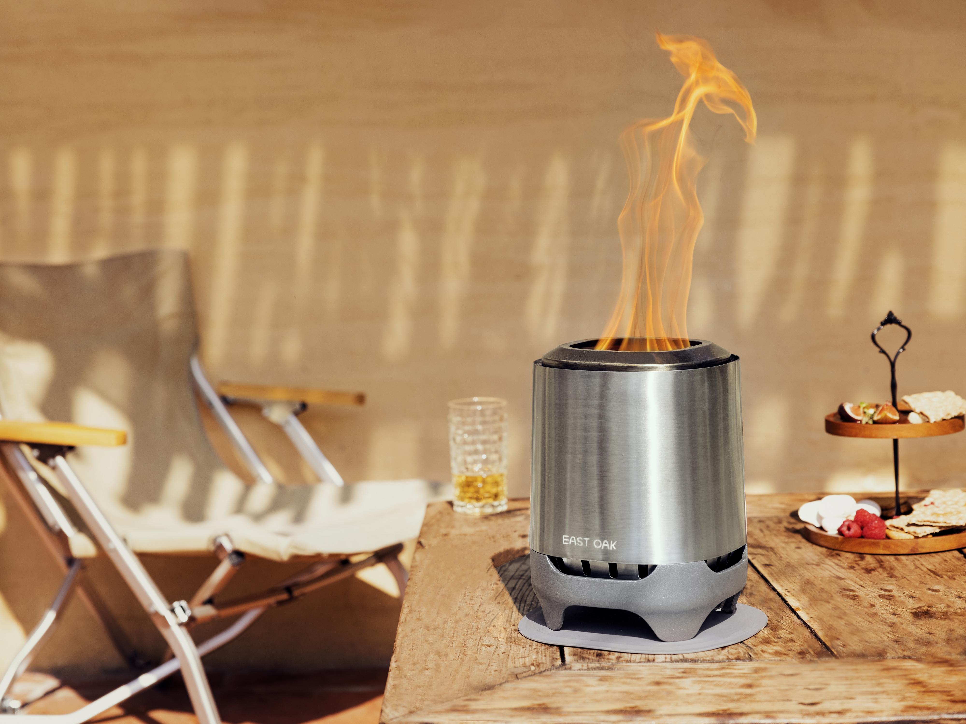 Germany if，German iF Design Award，Heated Kang on the table，If design award，Fantastical Technology，Fire pit，outdoors，