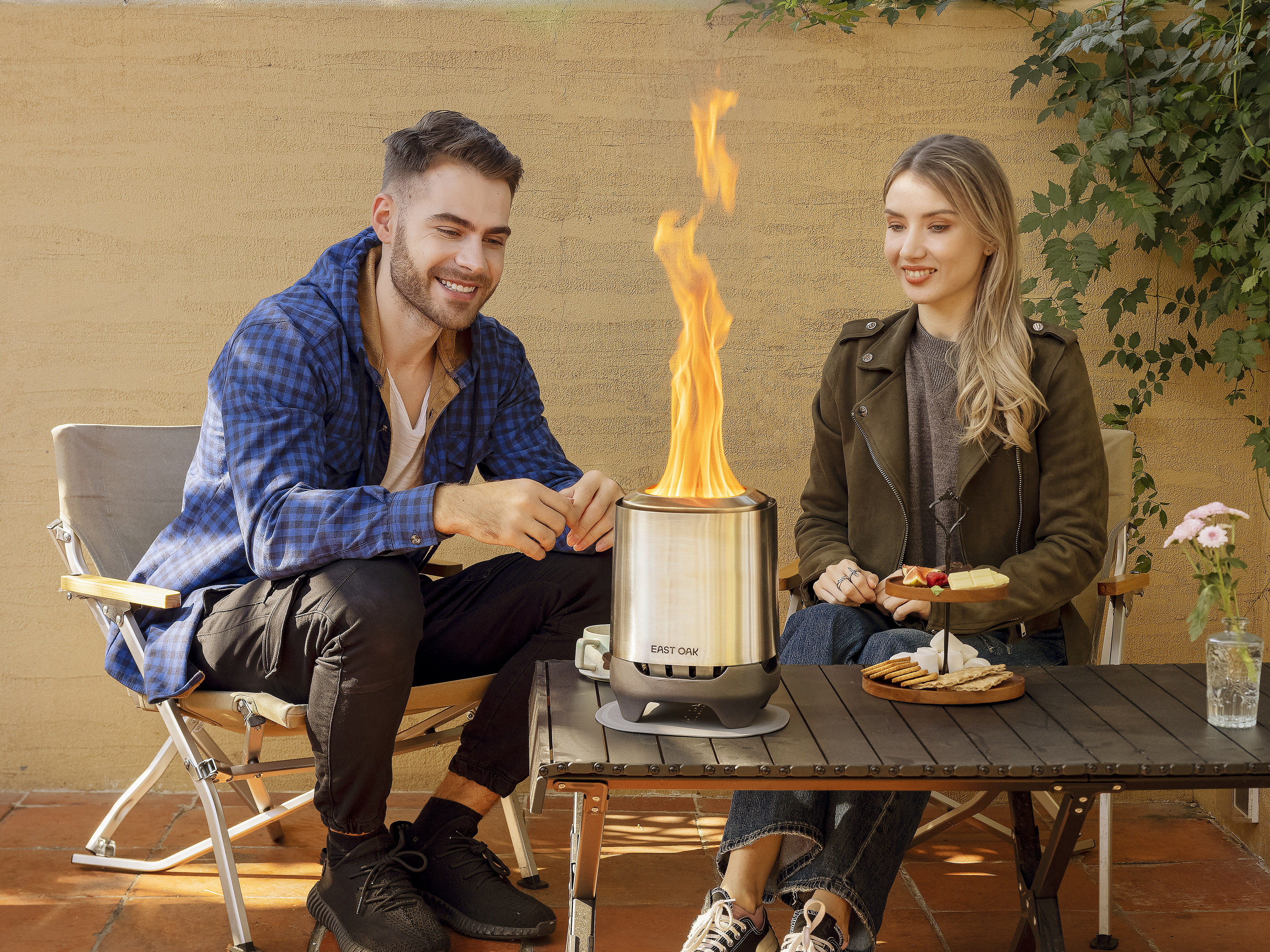 Germany if，German iF Design Award，Heated Kang on the table，If design award，Fantastical Technology，Fire pit，outdoors，