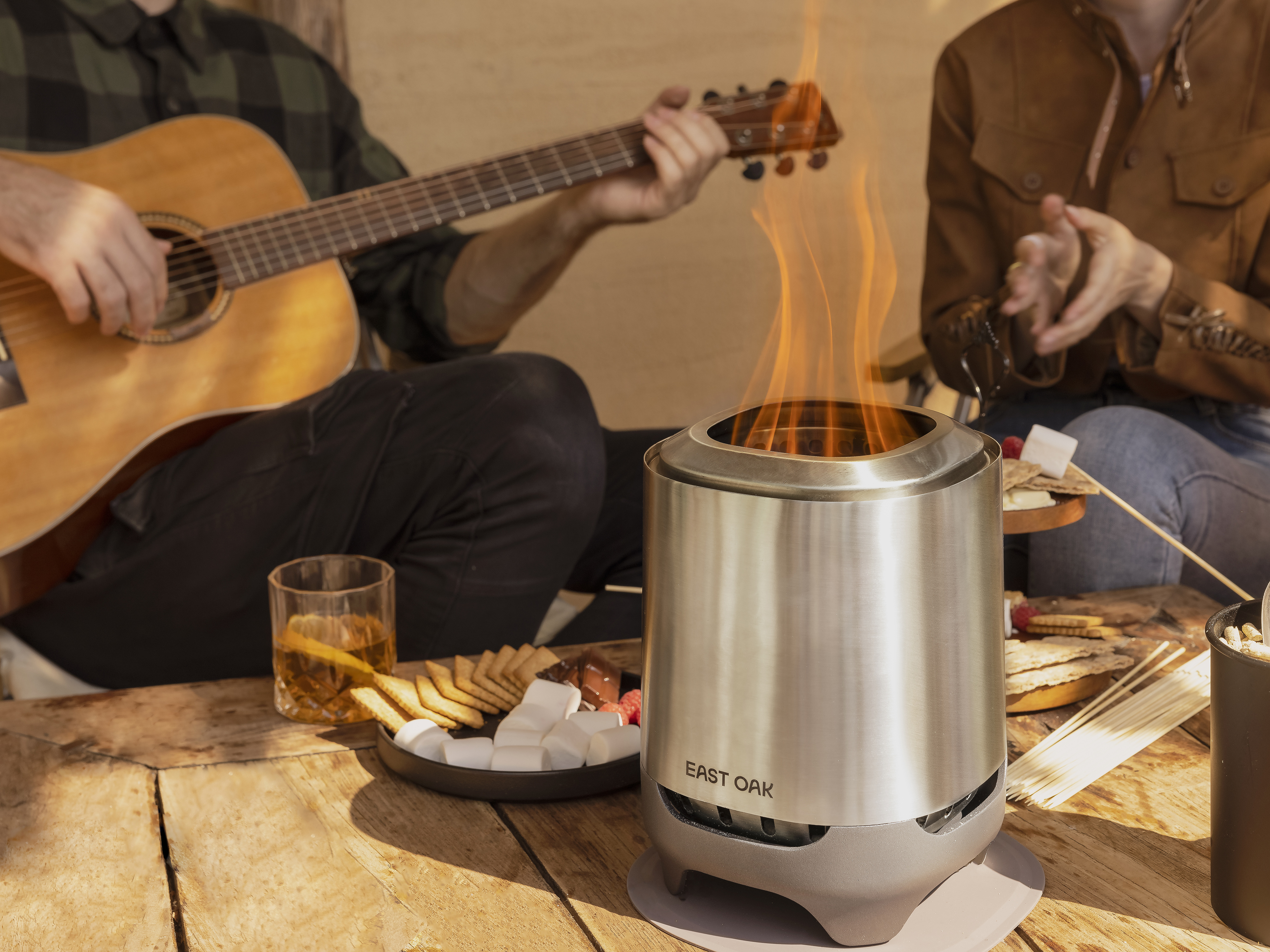 Germany if，German iF Design Award，Heated Kang on the table，If design award，Fantastical Technology，Fire pit，outdoors，