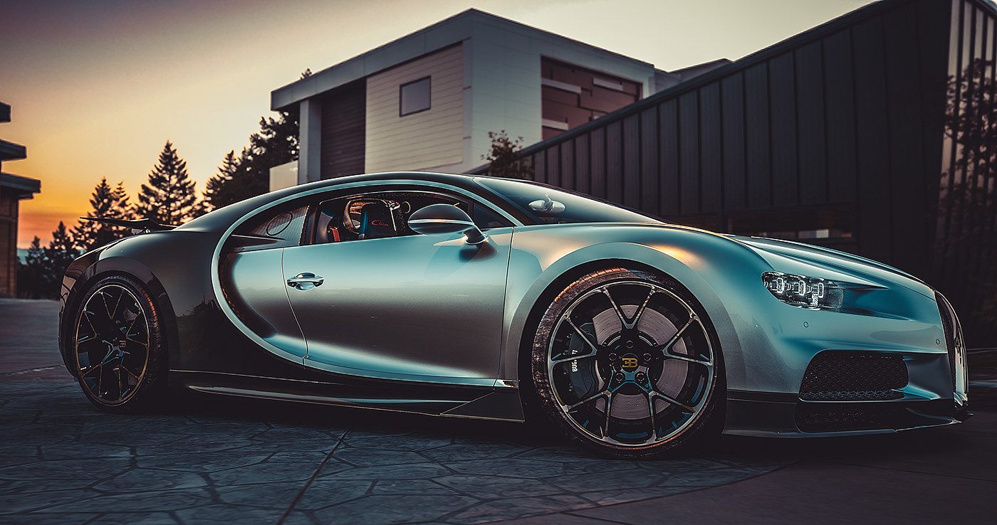 Bugatti Dragon，Super car，4K image quality，