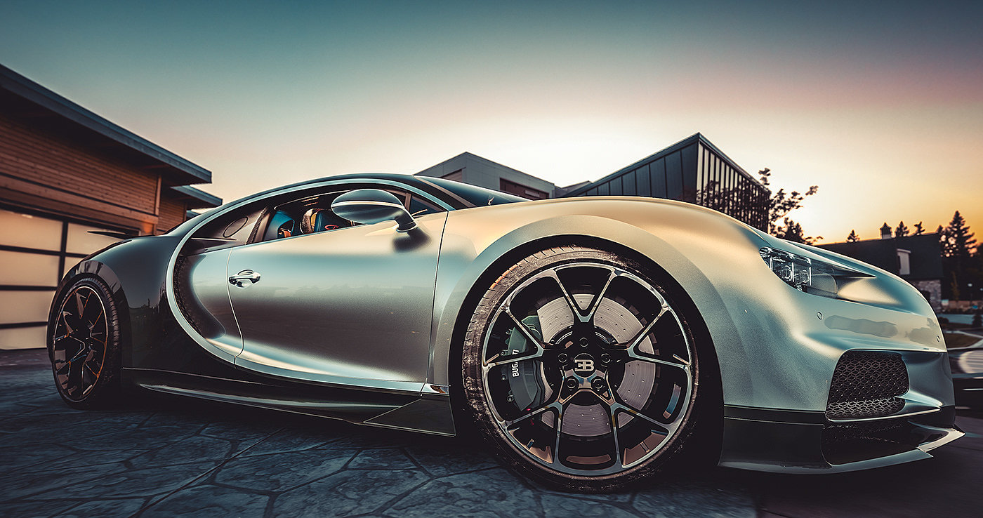 Bugatti Dragon，Super car，4K image quality，