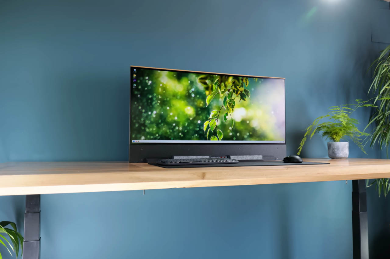 Invisible Design，Custom desk，Log，