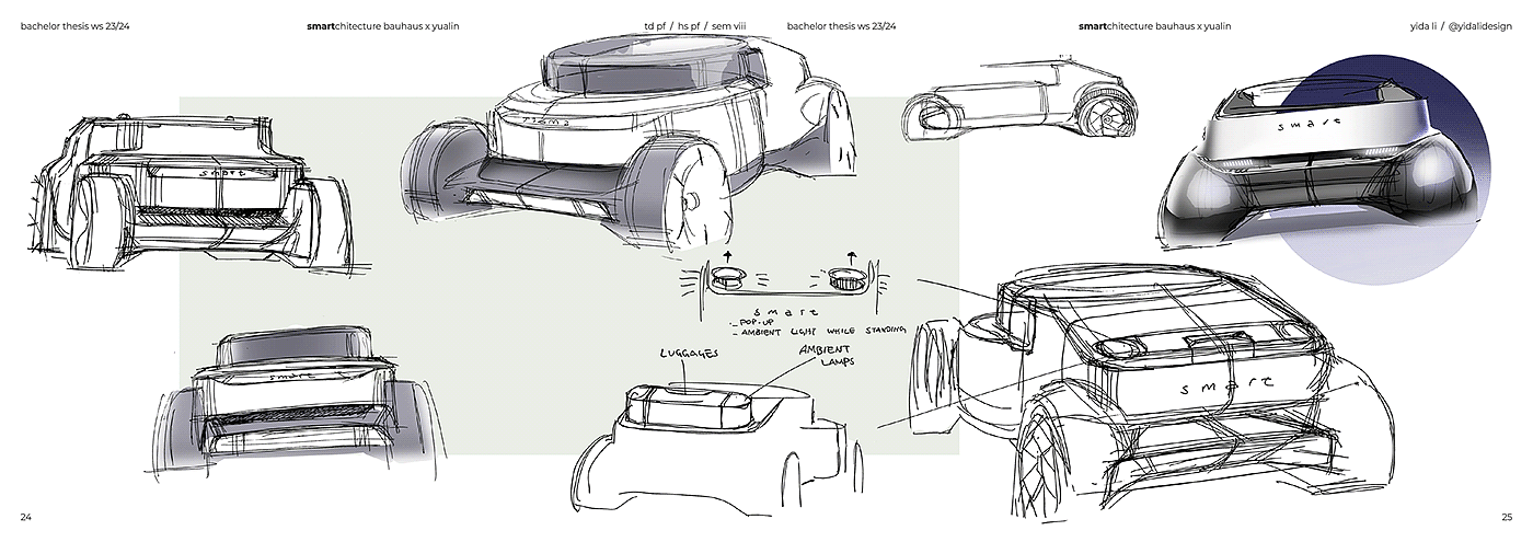 smartchitecture，automobile，vehicle，conceptual design，