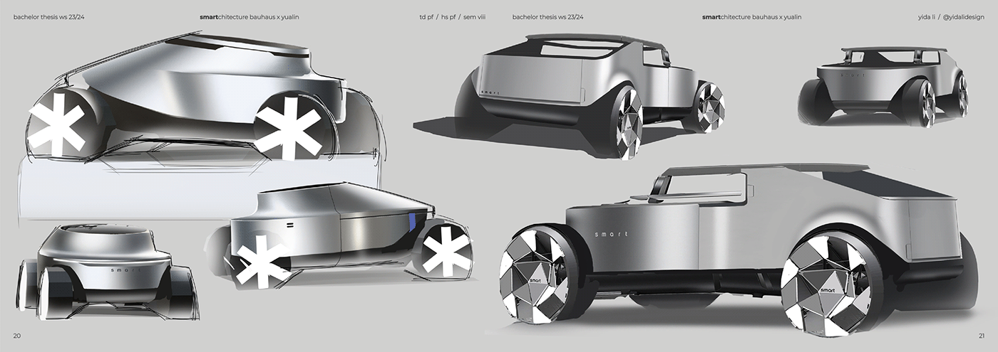 smartchitecture，automobile，vehicle，conceptual design，