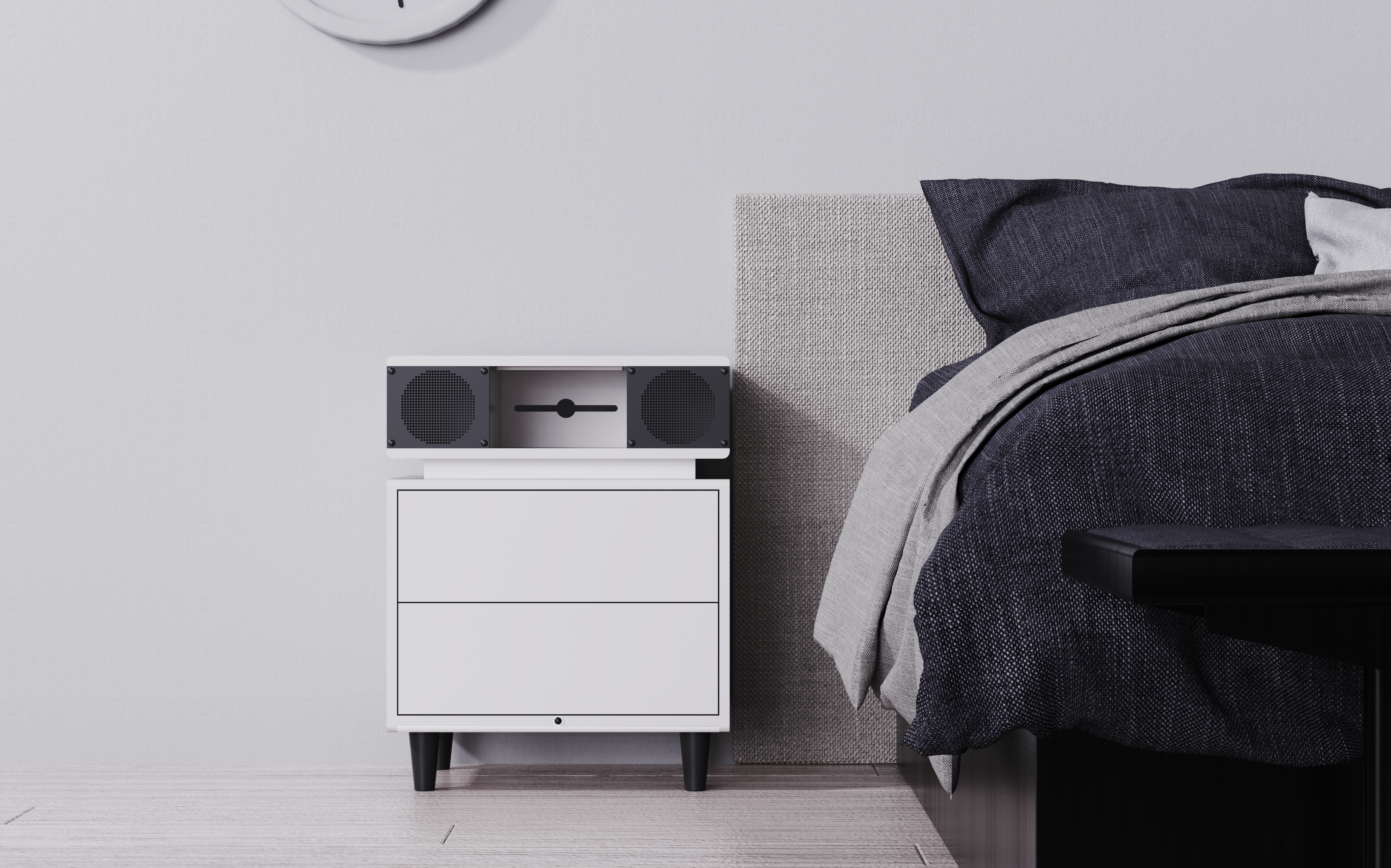 Smart home，bedside cupboard，furniture，