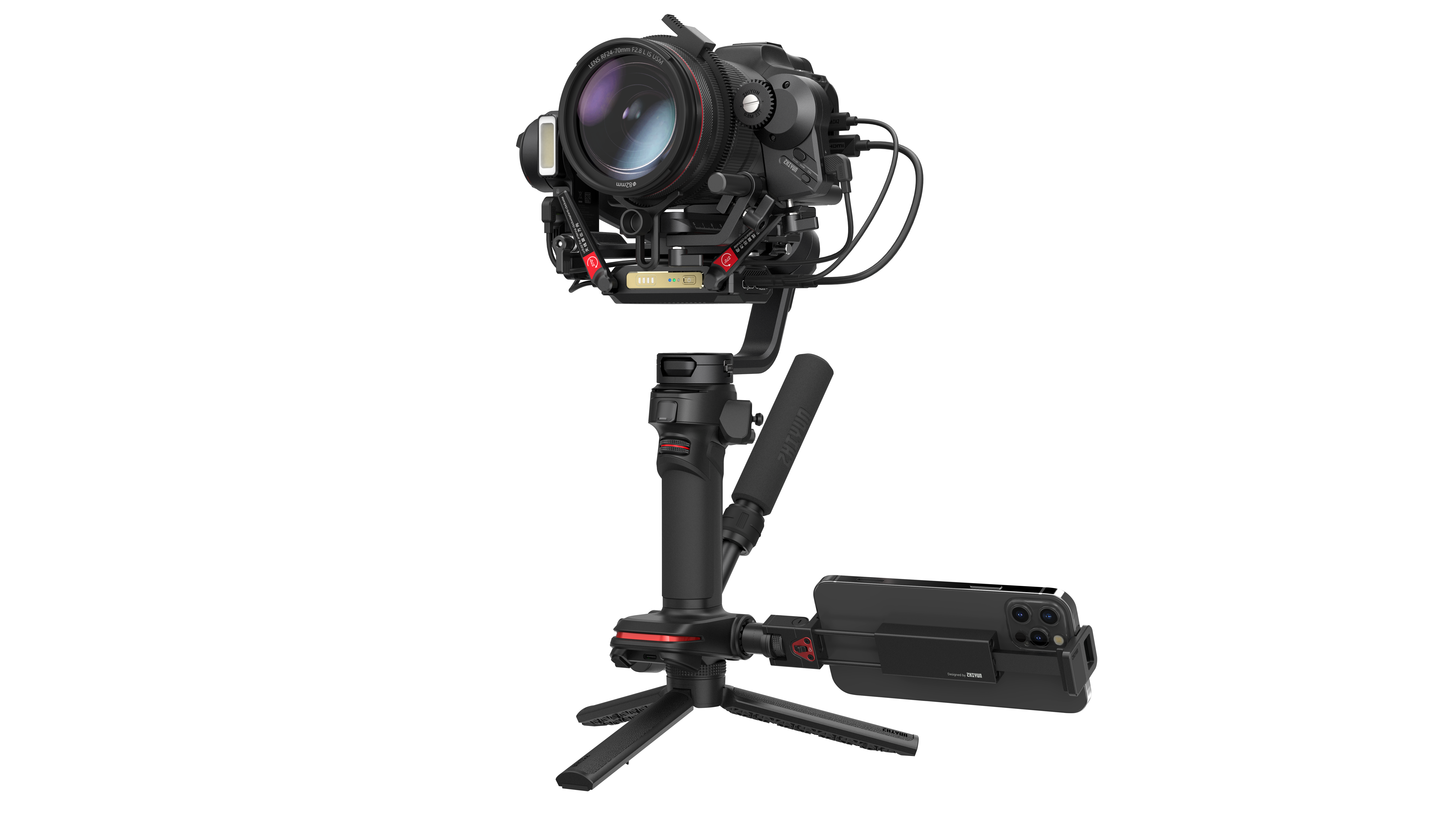 Camera pan/tilt stabilizer，