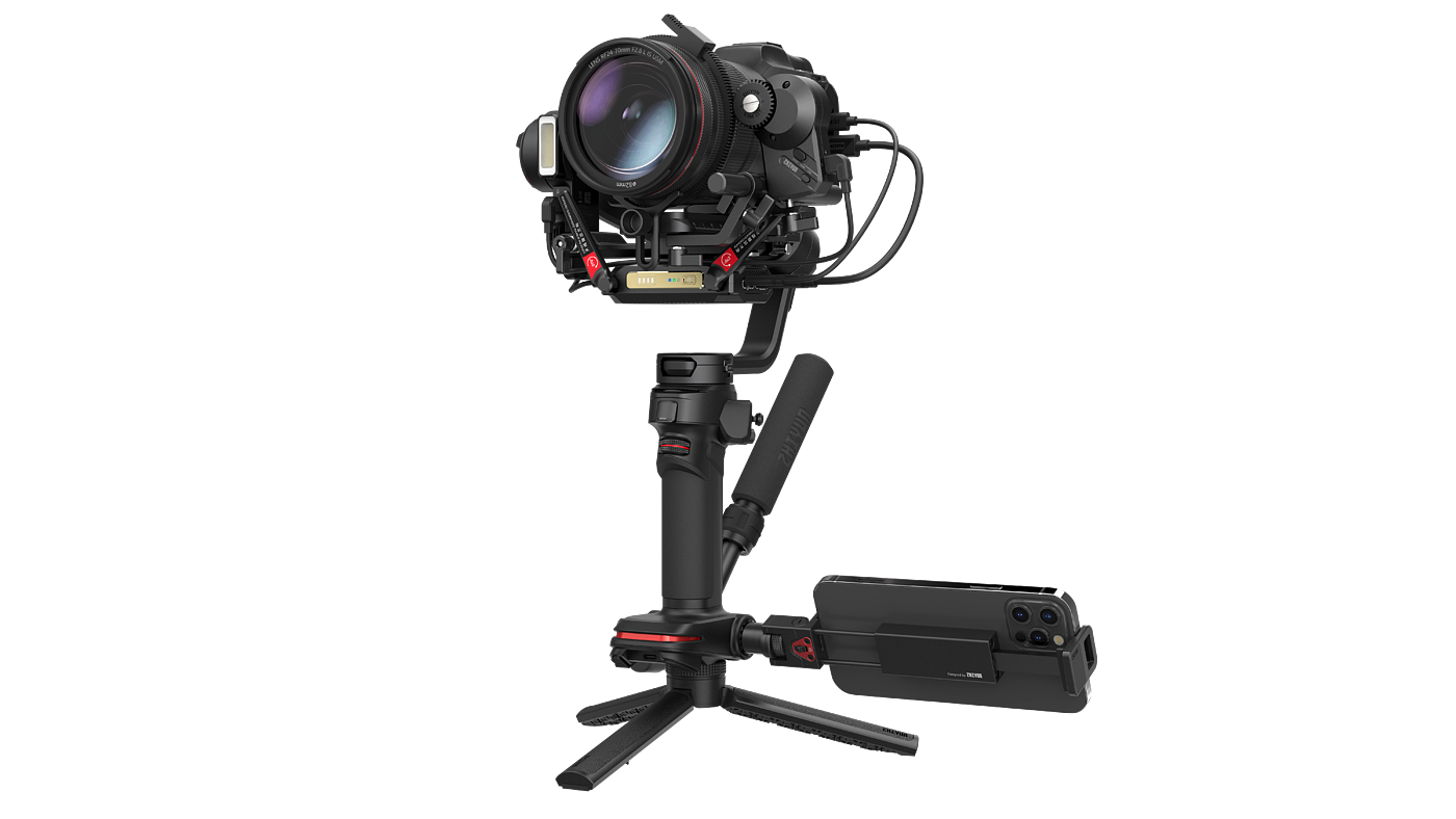 Camera pan/tilt stabilizer，