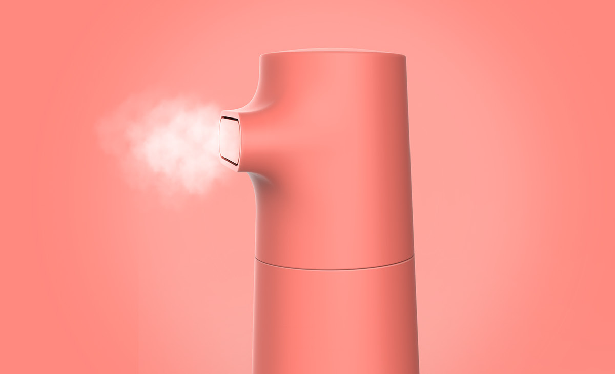 Humidifier，p°，Handheld，product design，