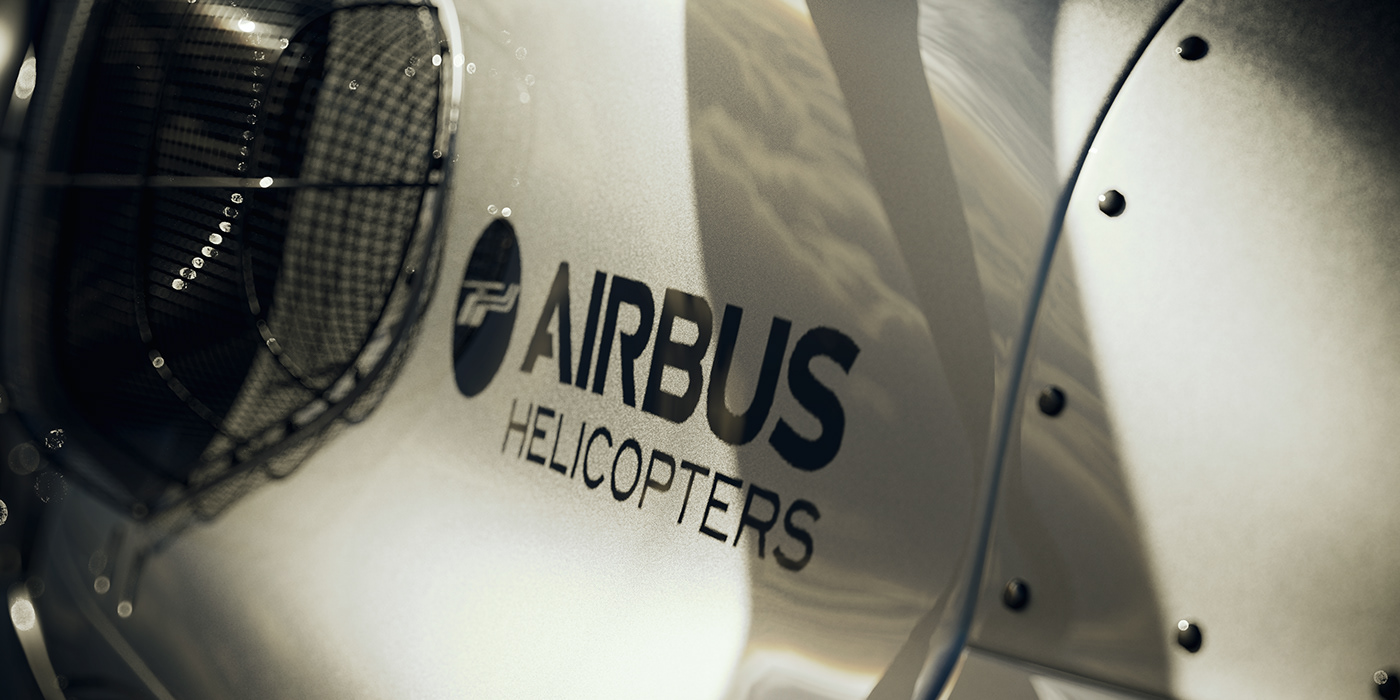 H160，helicopter，cgi，vision，