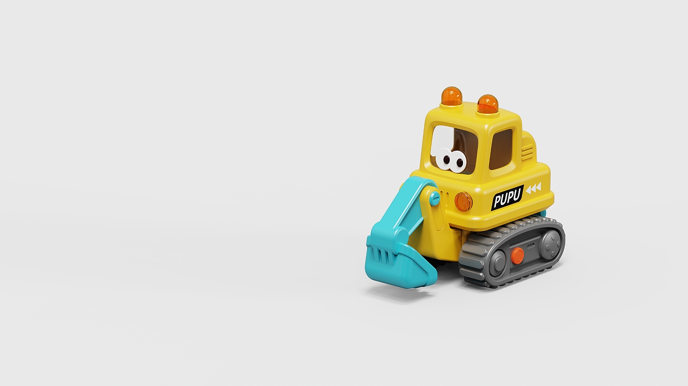 Children's toy car，Engineering vehicle，Press the car，Cartoon car，Maternal and infant products，cute car，Toy car design，