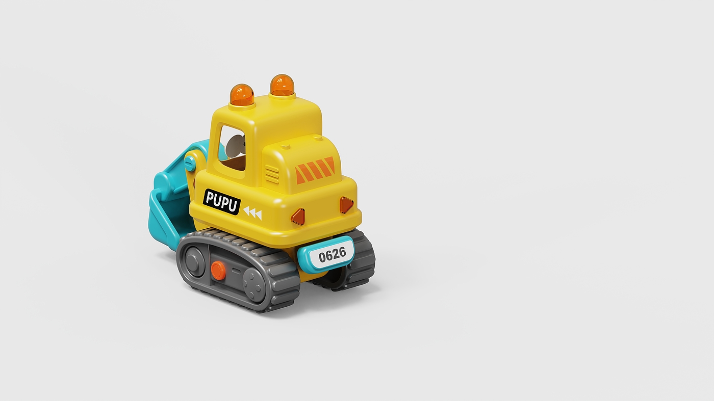 Children's toy car，Engineering vehicle，Press the car，Cartoon car，Maternal and infant products，cute car，Toy car design，