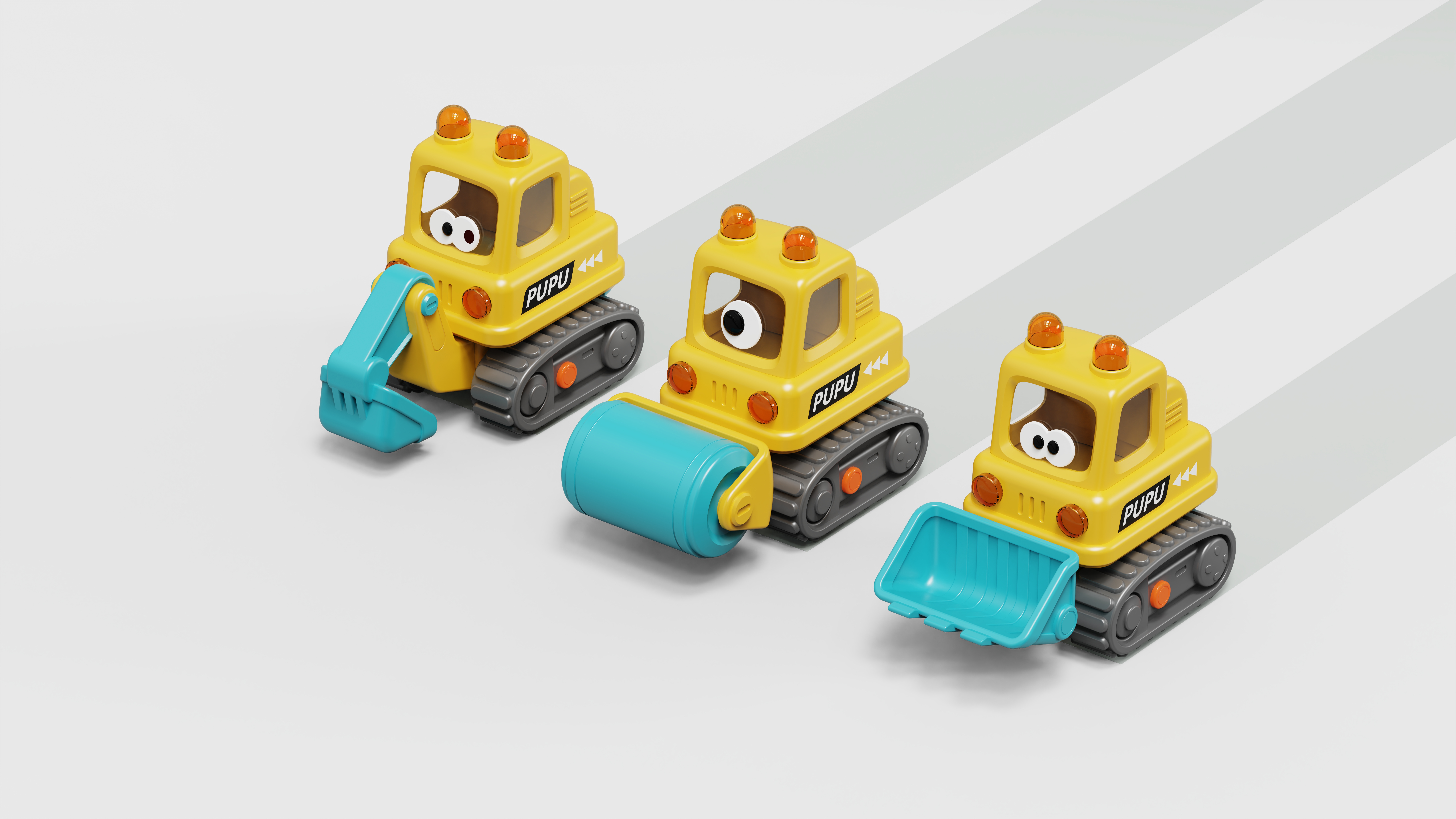 Children's toy car，Engineering vehicle，Press the car，Cartoon car，Maternal and infant products，cute car，Toy car design，