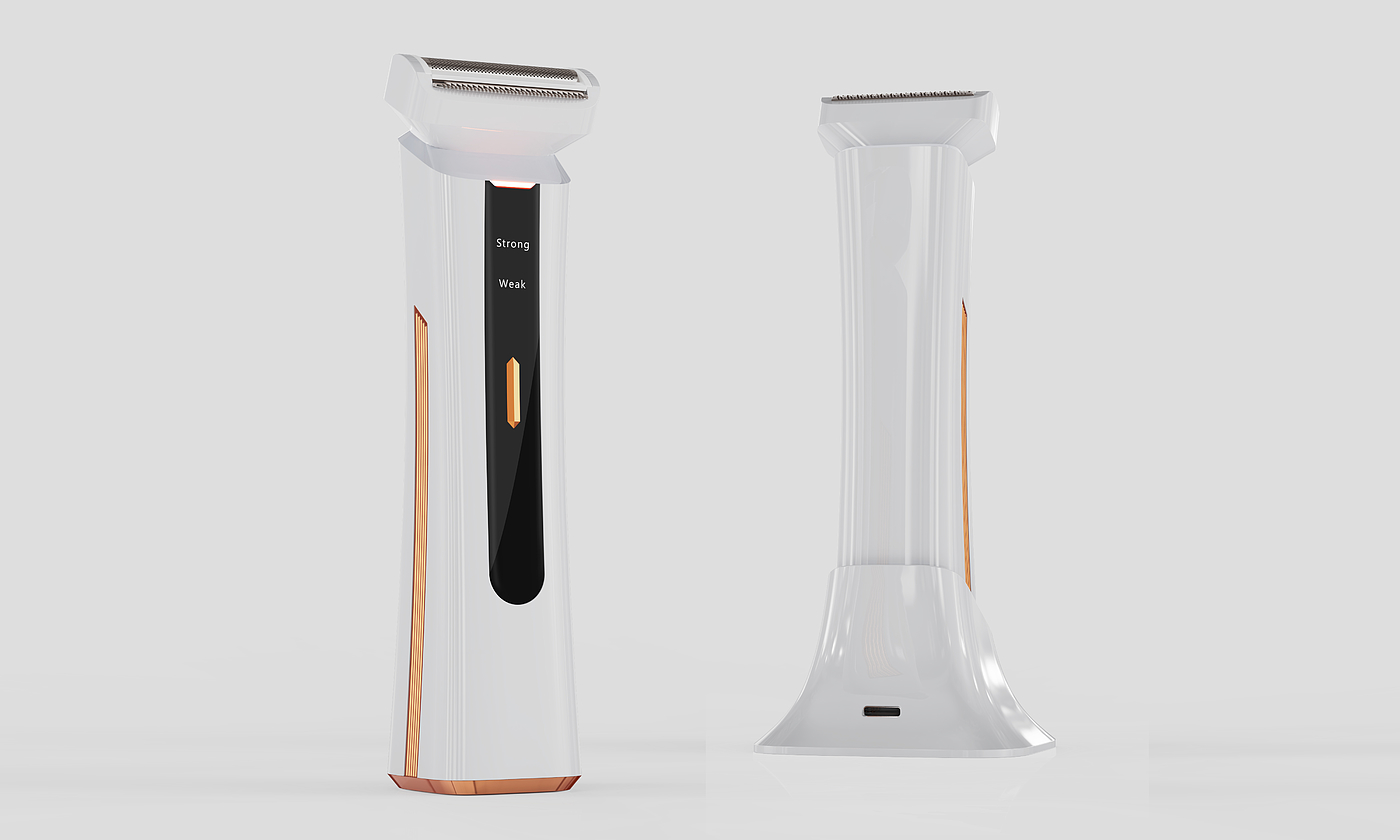 Shaving device-Appearance design · Industrial design ·，