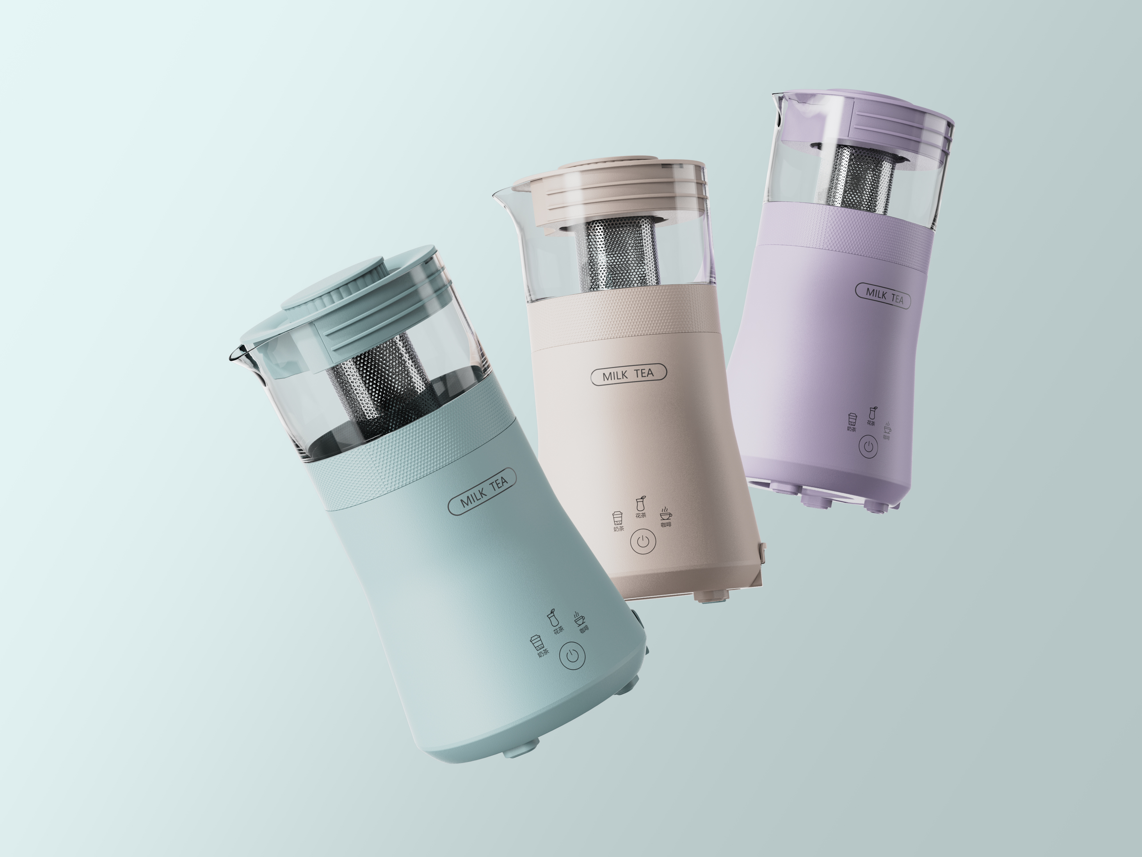 tea with milk，Milk Tea machine，