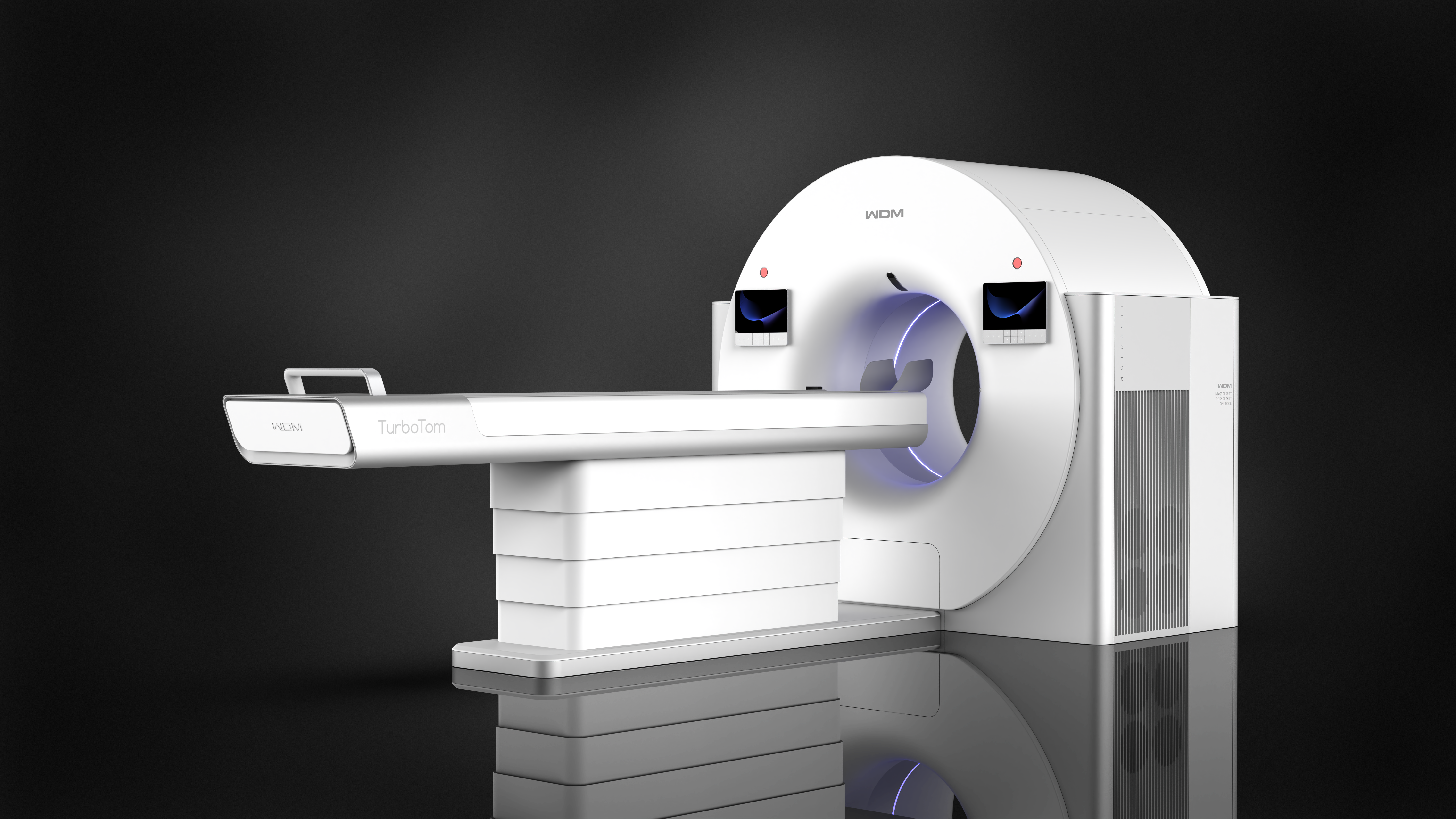 industrial design，Medical equipment，Appearance design，CT machine，Tomography scanner，