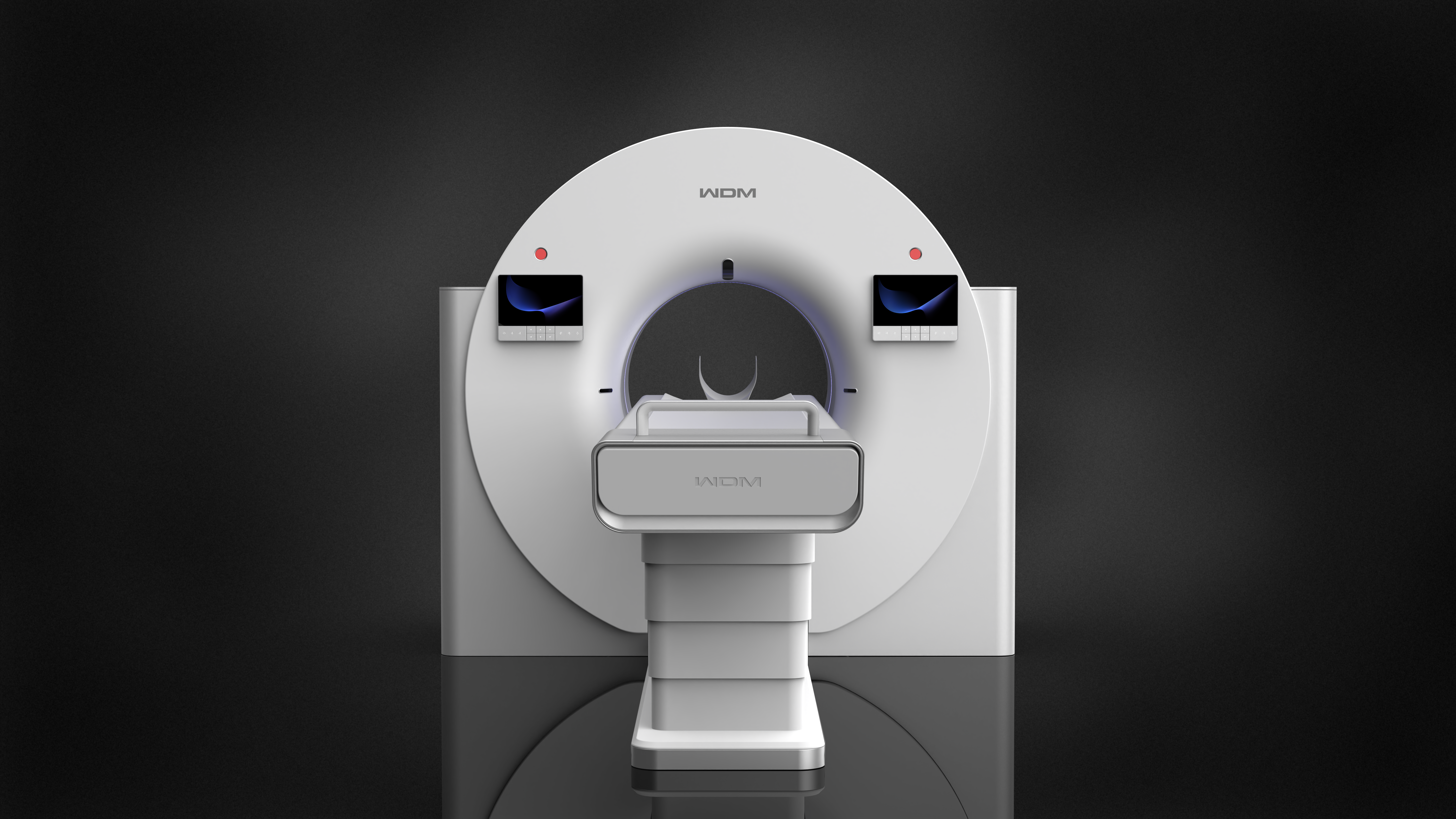 industrial design，Medical equipment，Appearance design，CT machine，Tomography scanner，