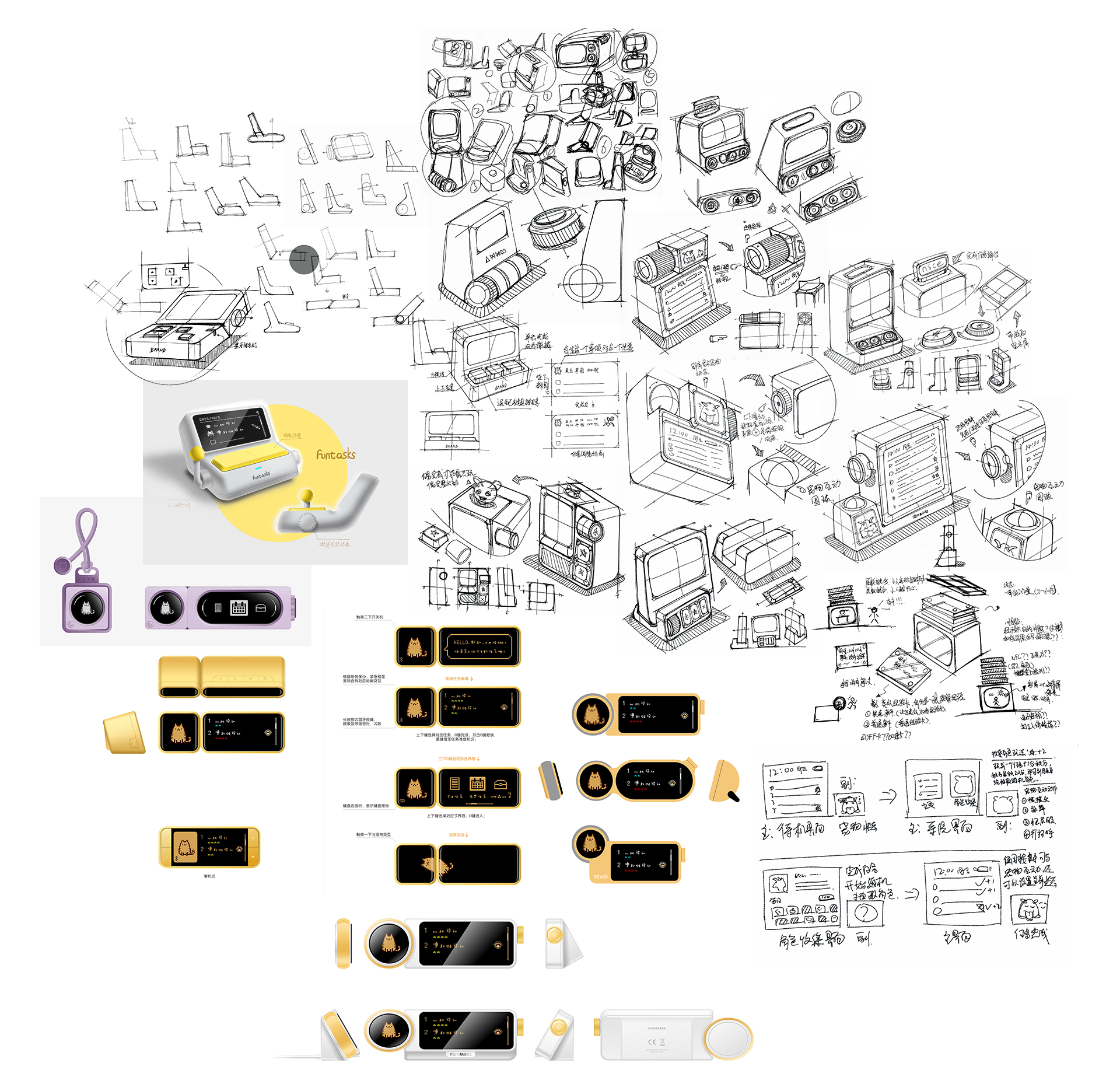 electronic product，Digital intelligence，Creative design，Zero sense curve design，