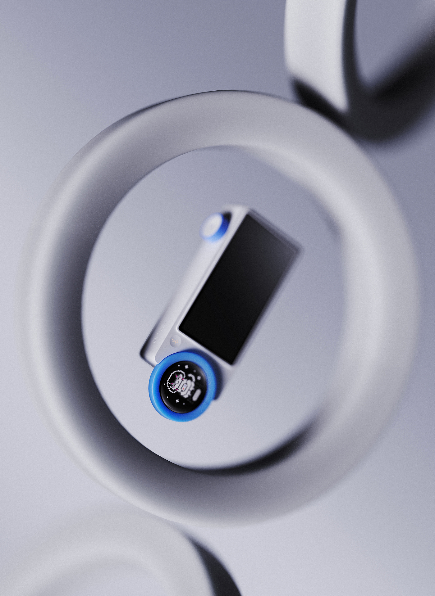 electronic product，Digital intelligence，Creative design，Zero sense curve design，