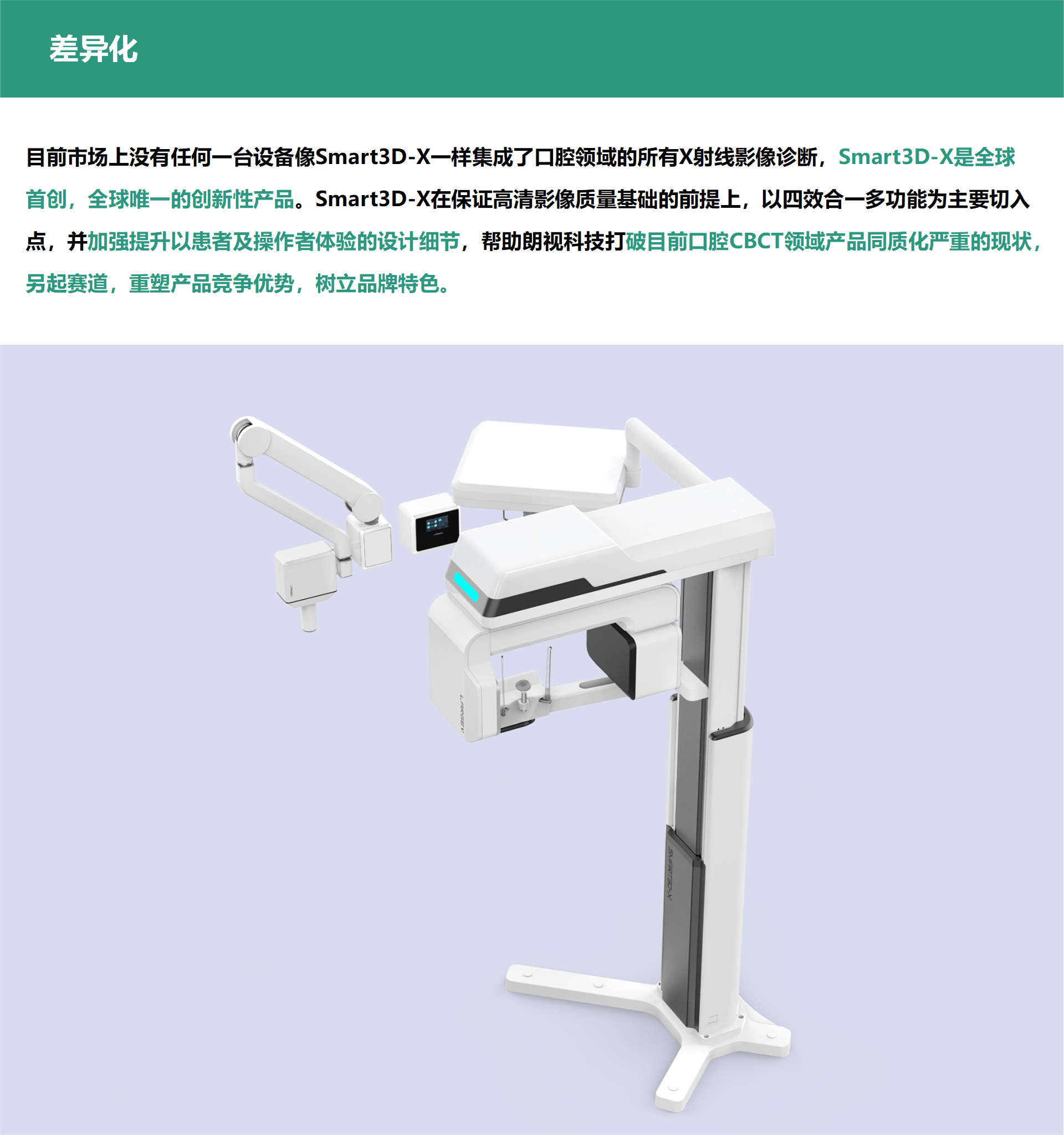 Medical products，Integrated design，Simple appearance，oral cavity，If Award，Contemporary good design award，