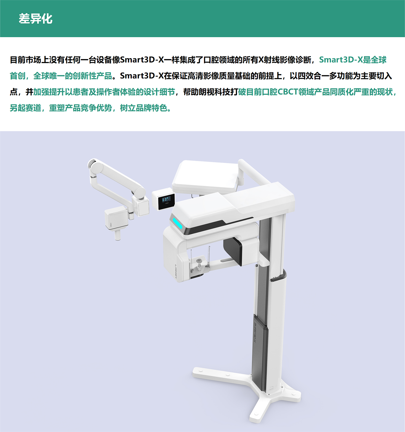 Medical products，Integrated design，Simple appearance，oral cavity，If Award，Contemporary good design award，