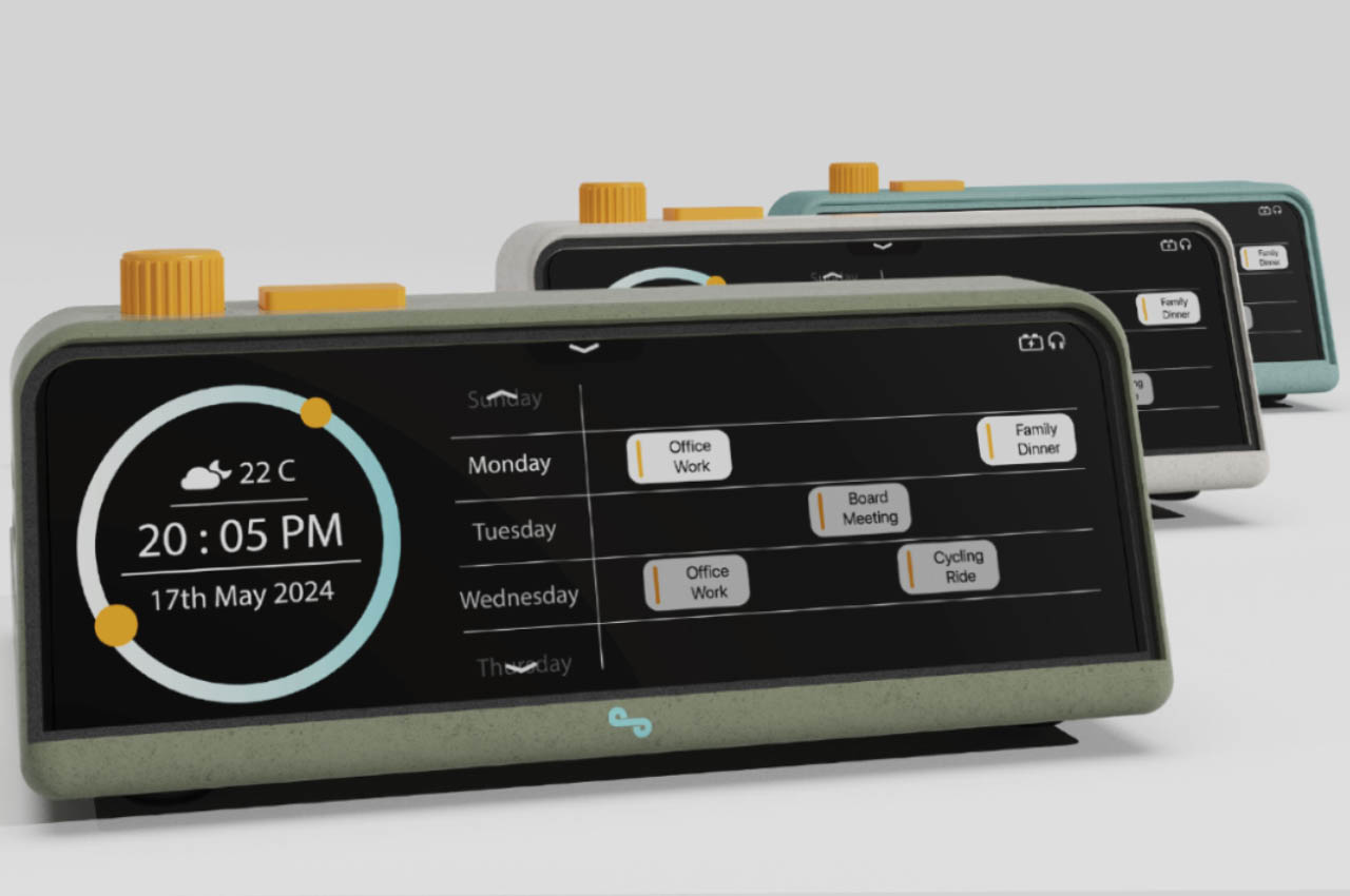 Digital，Intelligent alarm clock，electronic product，SMART DESK CLOCK，