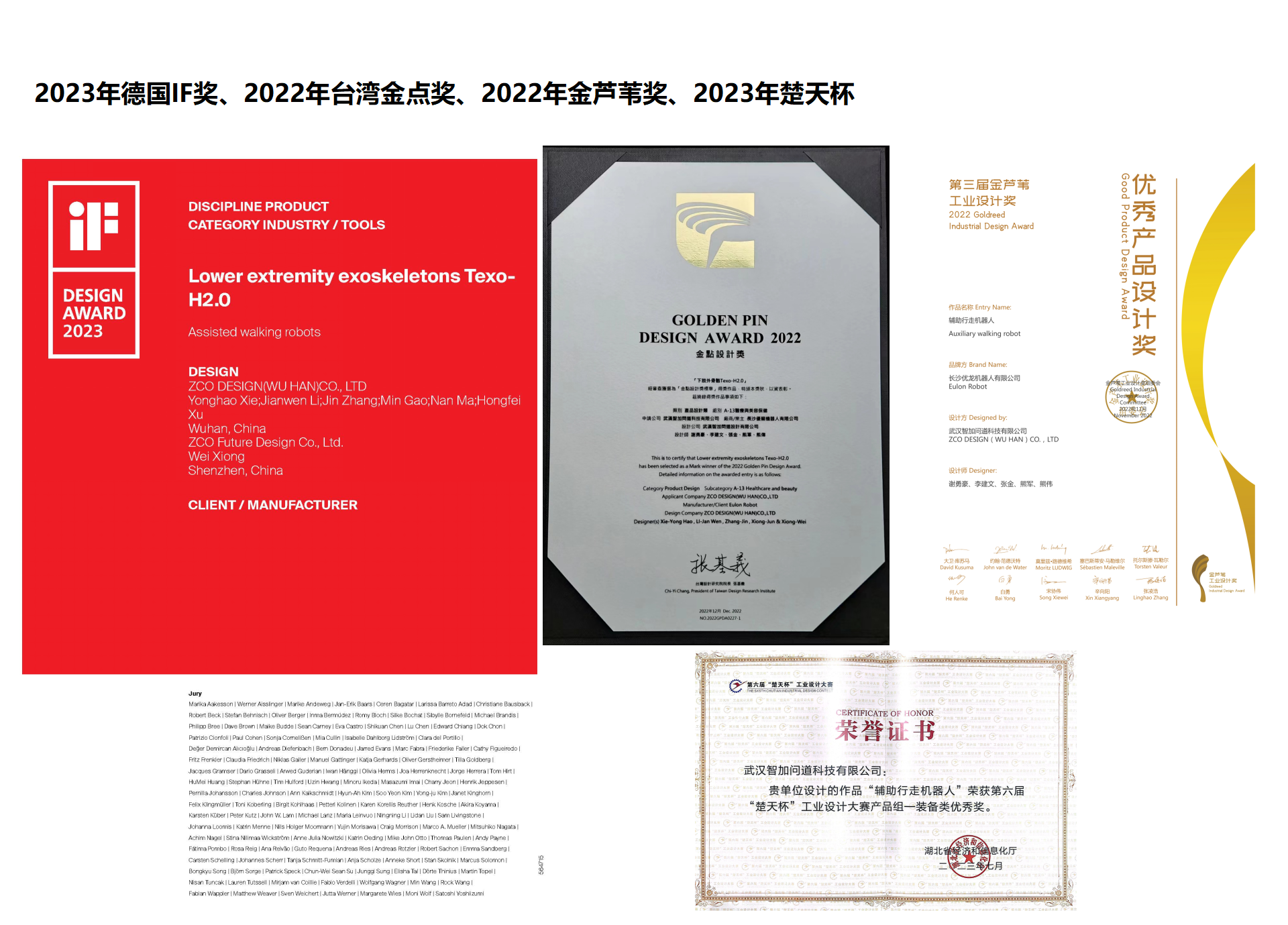 robot，Ergonomics，Handicap，rehabilitation training，Appearance design，If Award，Taiwan Golden dot award，Golden Reed Award，