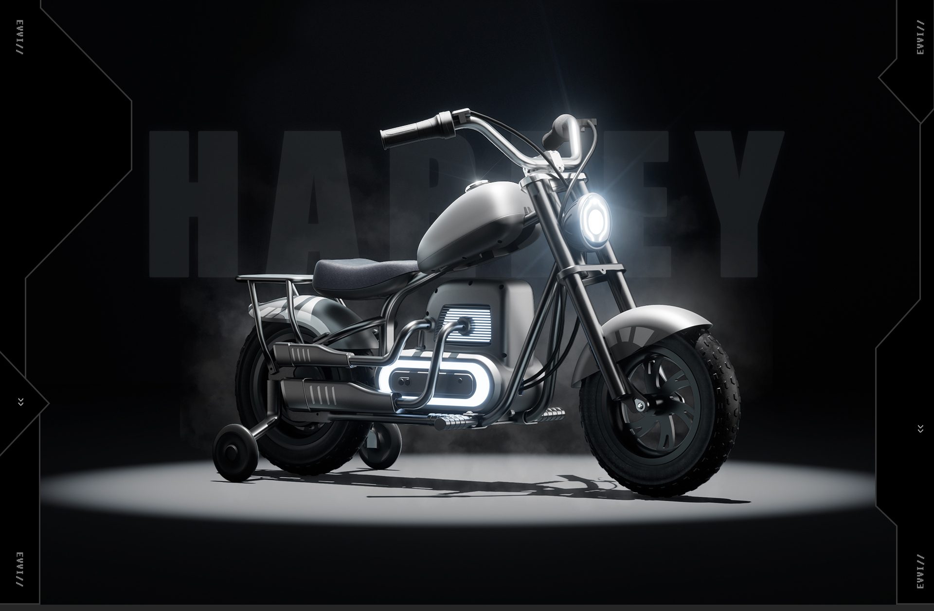 motorcycle，Halley，Motorcycle，Electric，