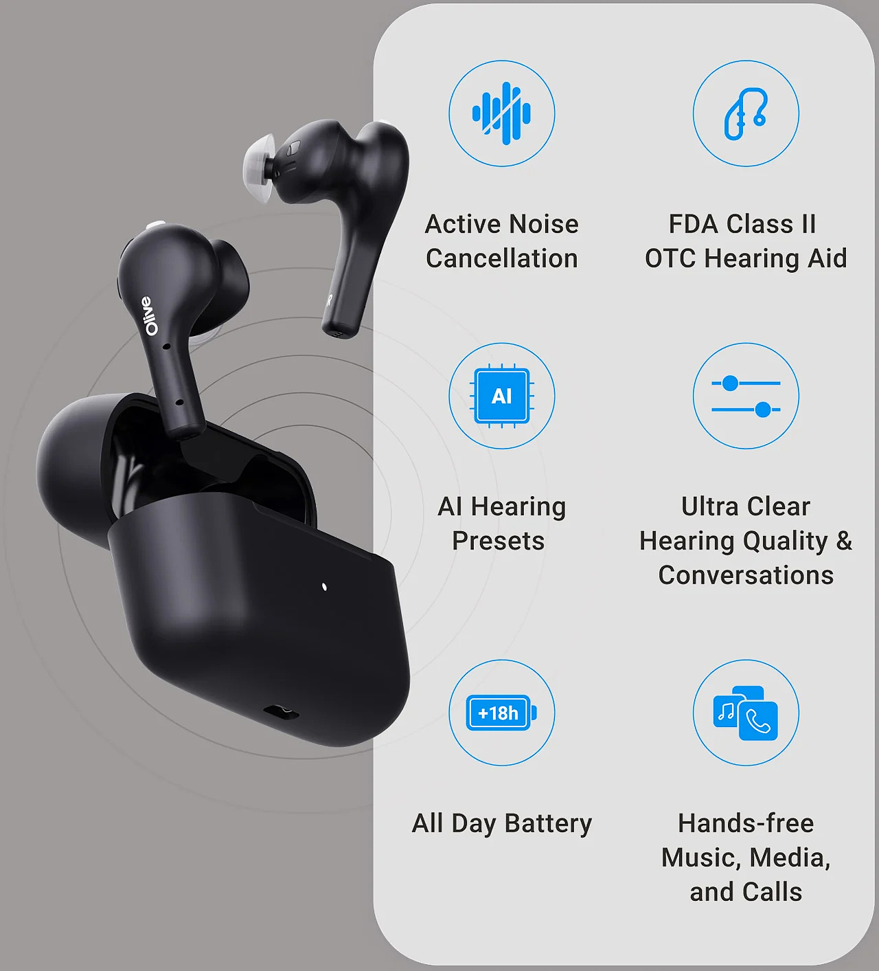 Intelligent AI，Active noise reduction，headset，