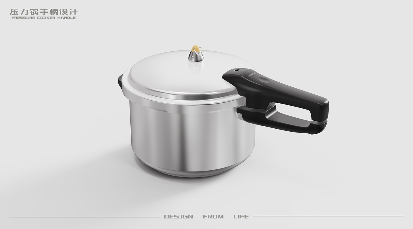 Handheld, pressure cooker handle，