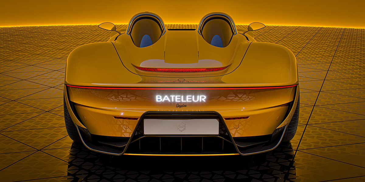 Render，Spyder，Sports car，gules，Bateleur HVT，