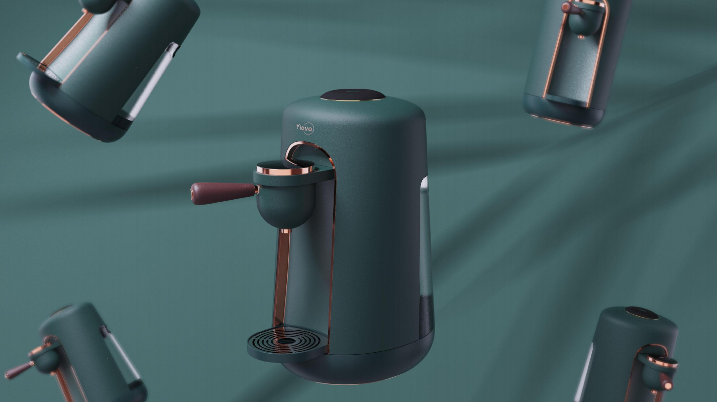 Coffee machine shape，small home appliances，