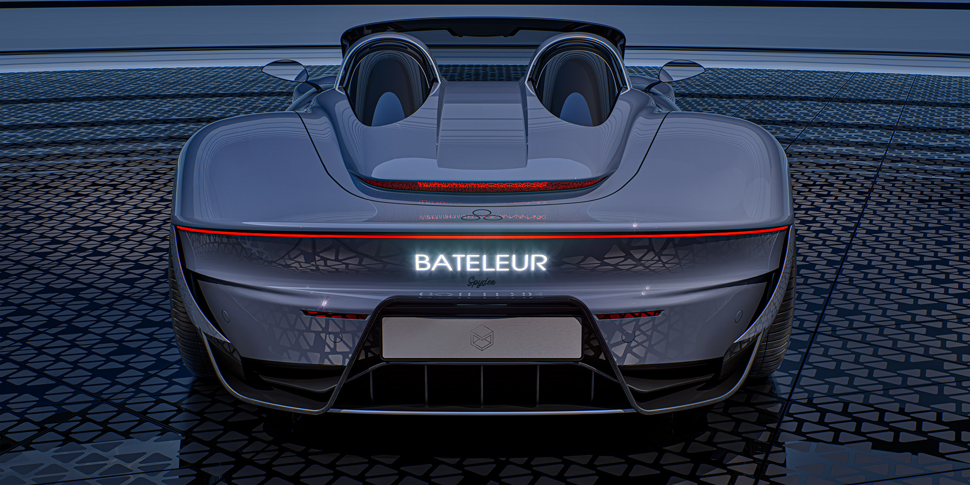 Render，Spyder，Sports car，gules，Bateleur HVT，