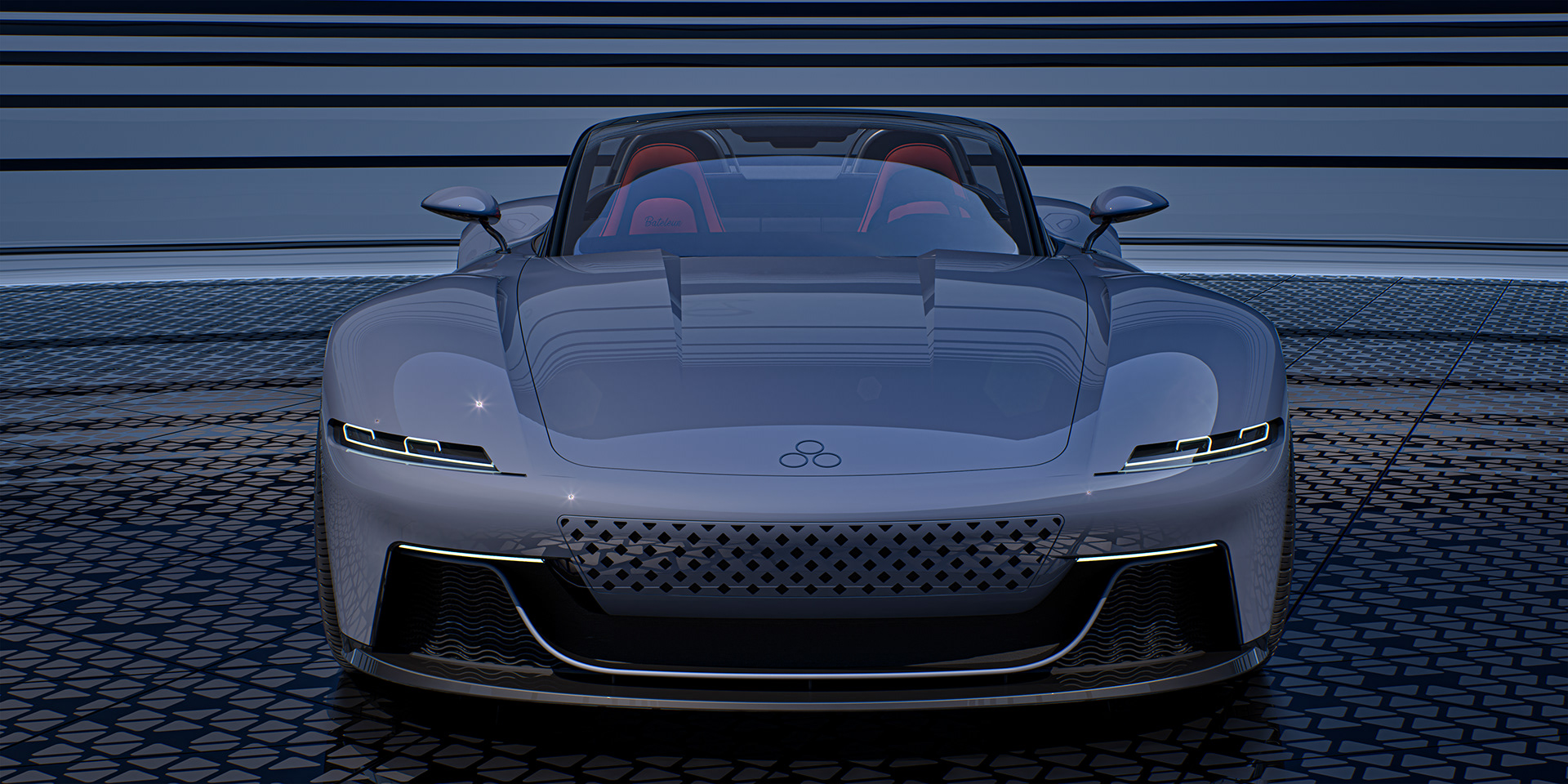 Render，Spyder，Sports car，gules，Bateleur HVT，