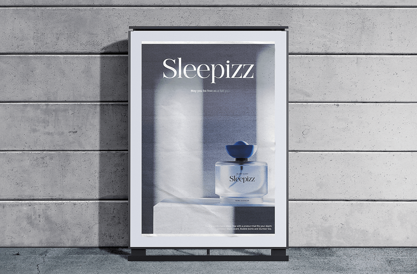 Sleepizz，Brand design，product design，Beauty brand，