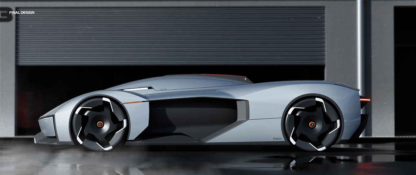 vehicle，automobile，Sports car，Polestar RE-VISION，